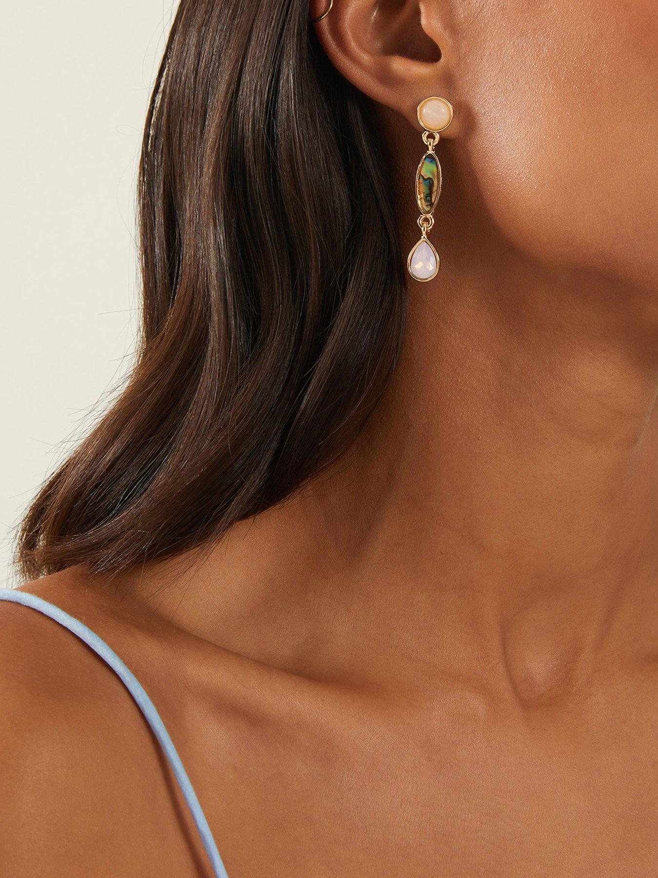 accessorize-triple-stone-drop-earringsstillFront