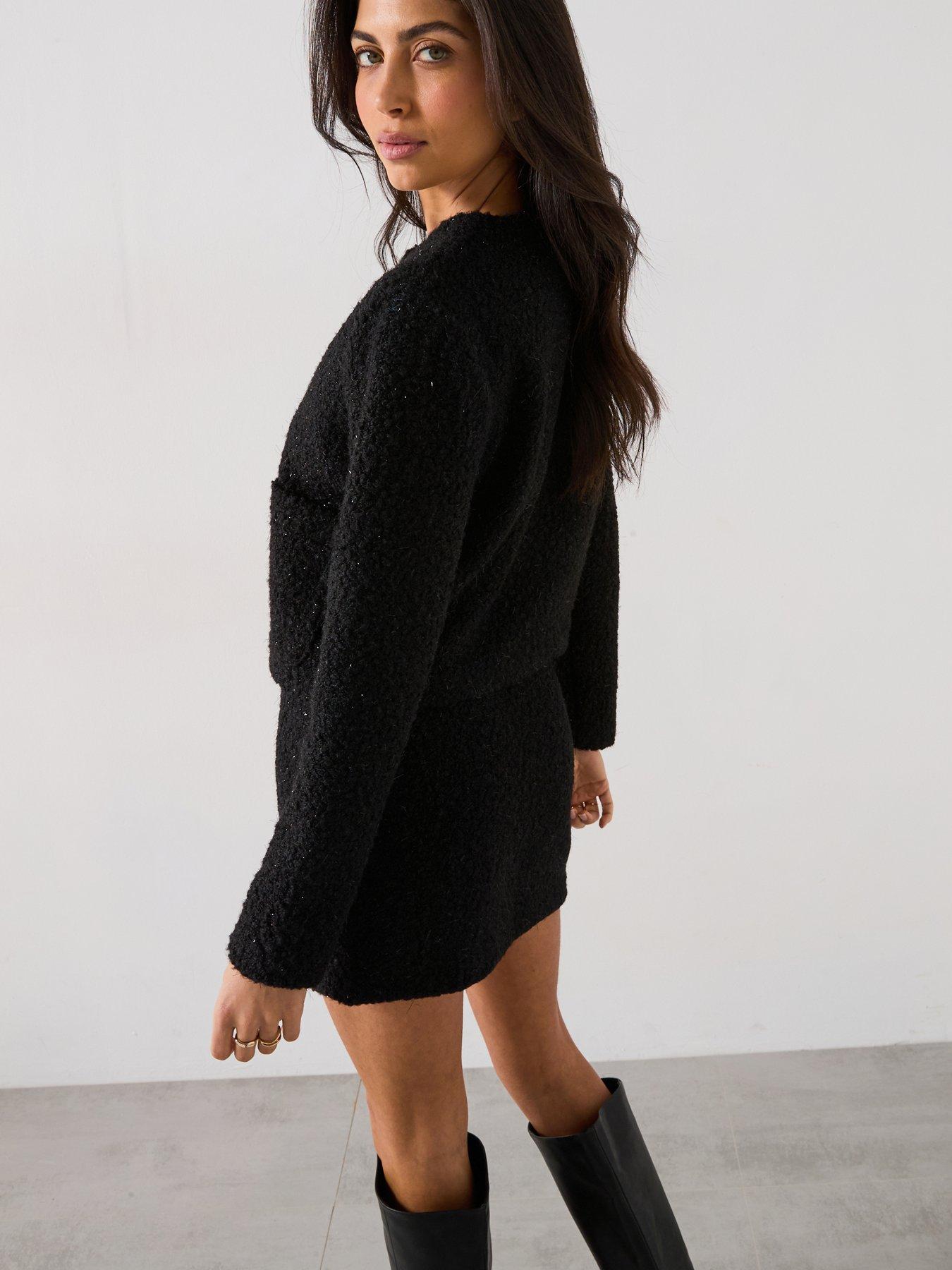 mango-boucle-jacket-co-ord--blackoutfit