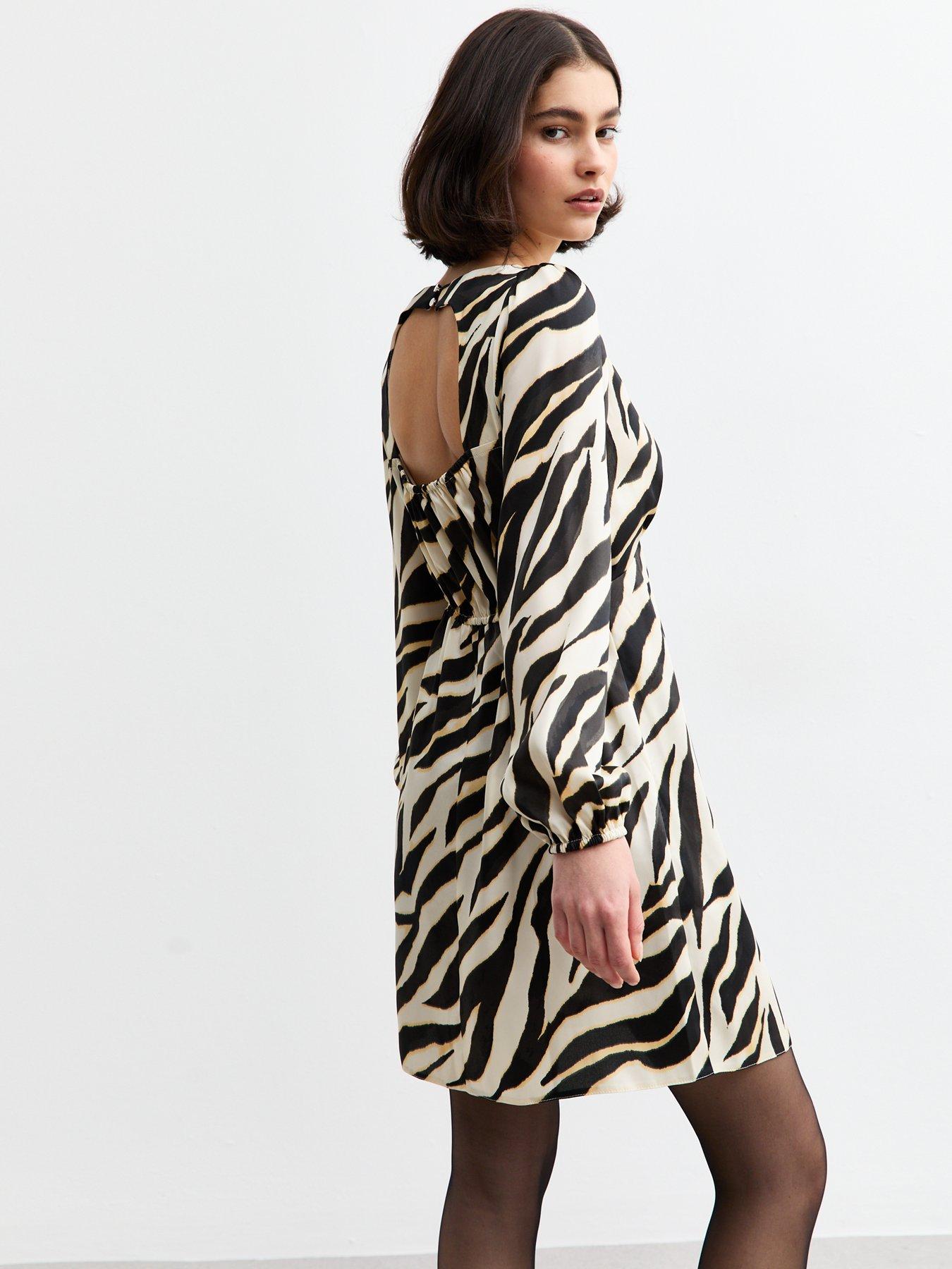 new-look-abstract-print-satin-mini-dress-blackstillFront