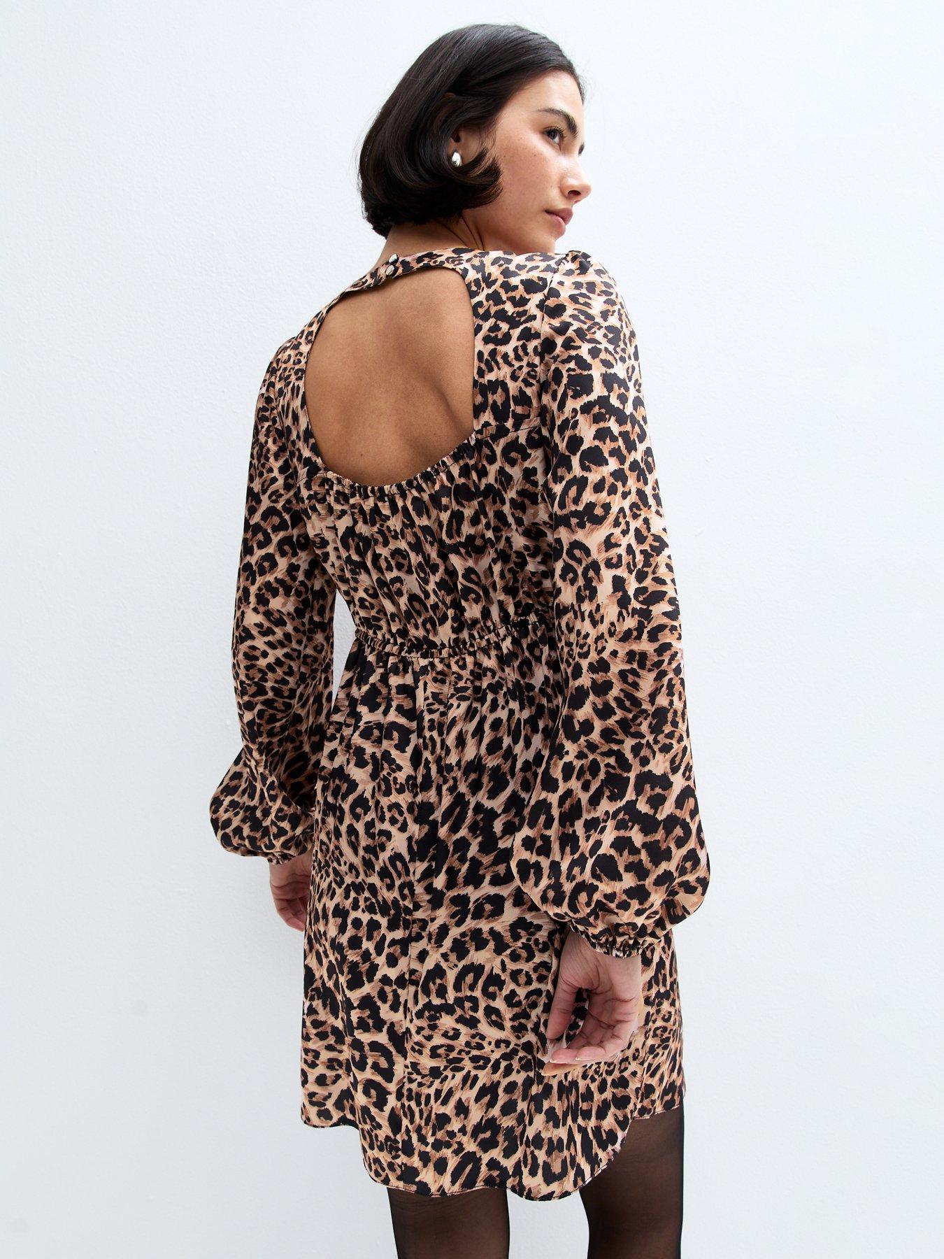 new-look-brown-leopard-print-satin-mini-dressstillFront