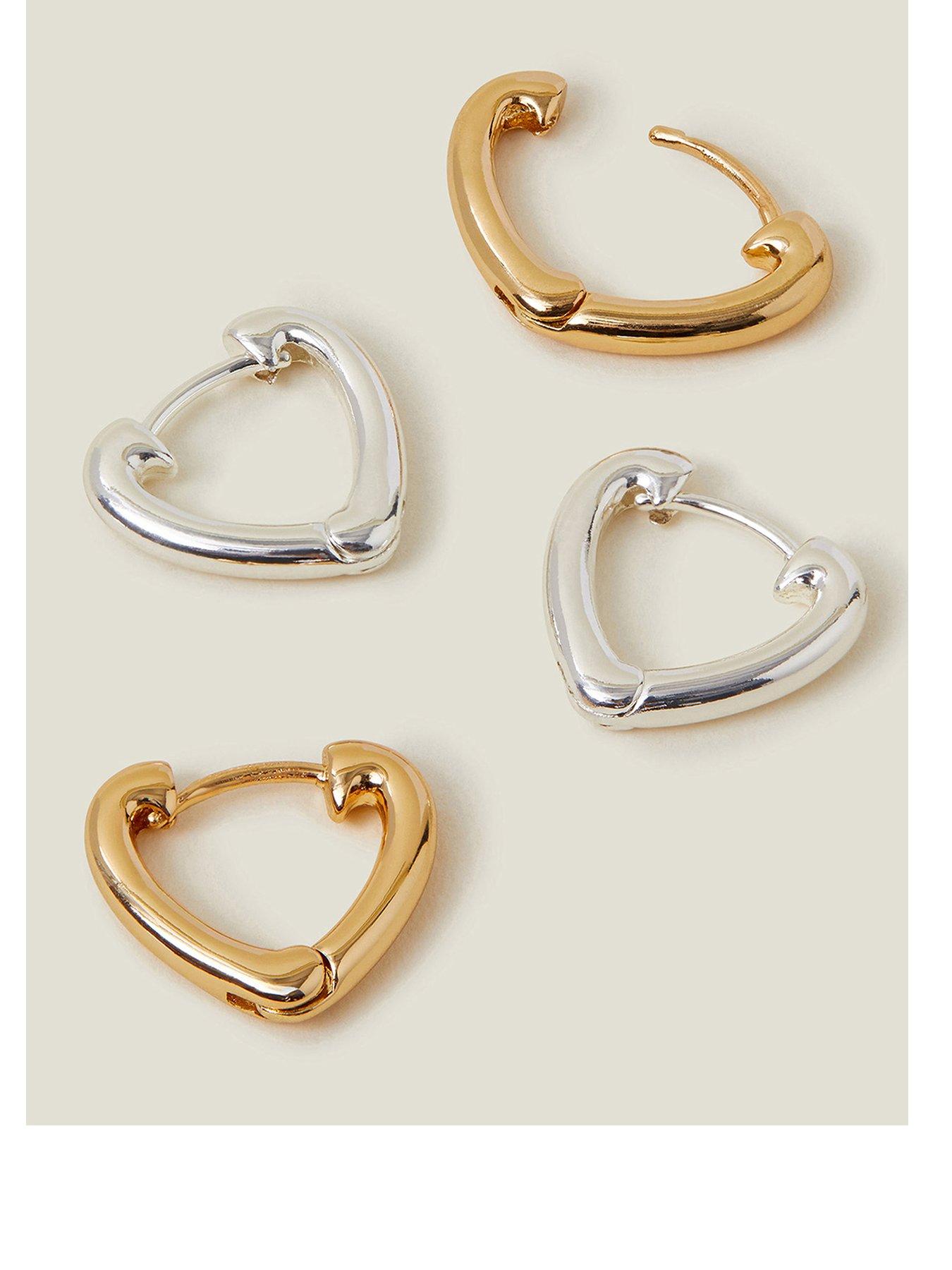 accessorize-2-pack-heart-hoop-earrings