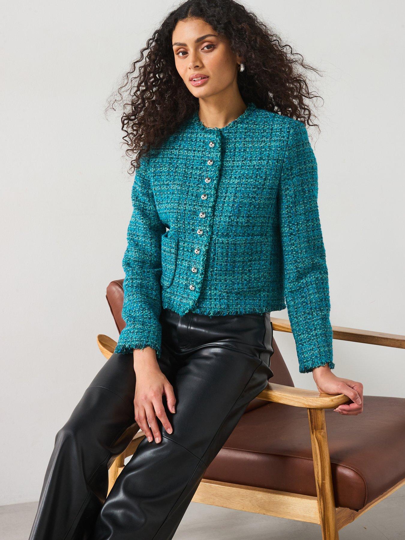 mango-boucle-trophy-jacket-dark-bluedetail