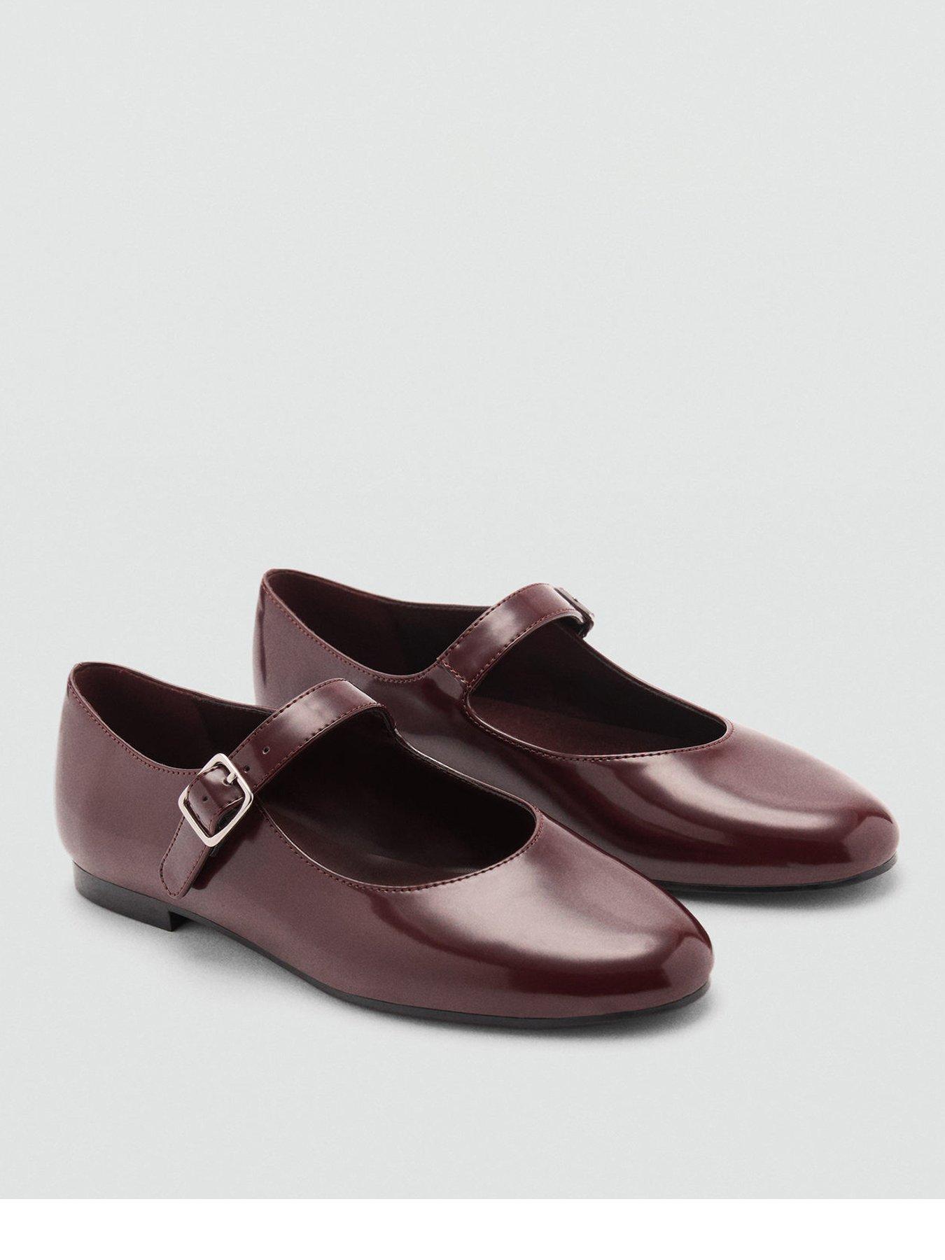 mango-mary-jane-ballet-flats-burgundy