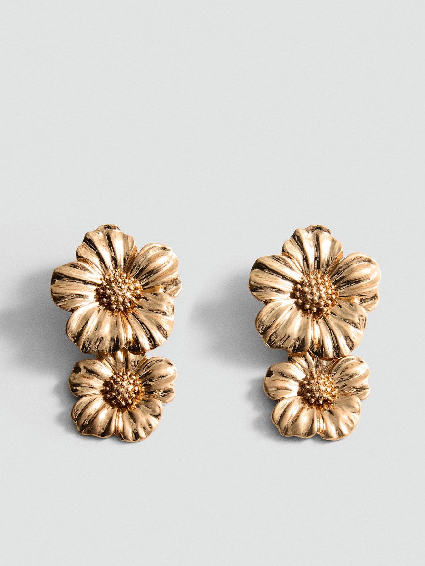 mango-flower-earrings-gold