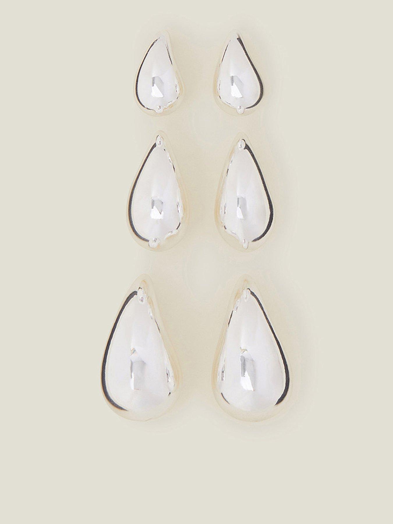 accessorize-3-pack-drop-curve-earringsfront