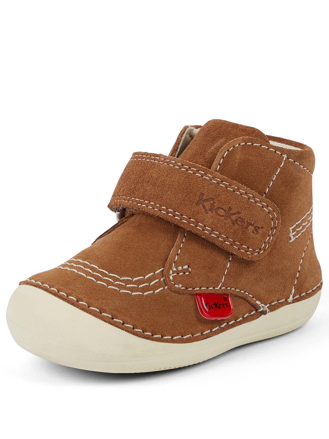 kickers-softer-hi-baby-sued-b-tanstillFront