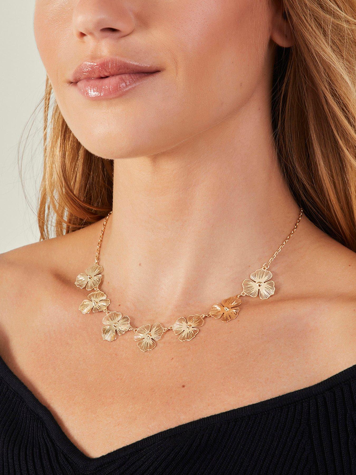 accessorize-filigree-flower-necklacestillFront