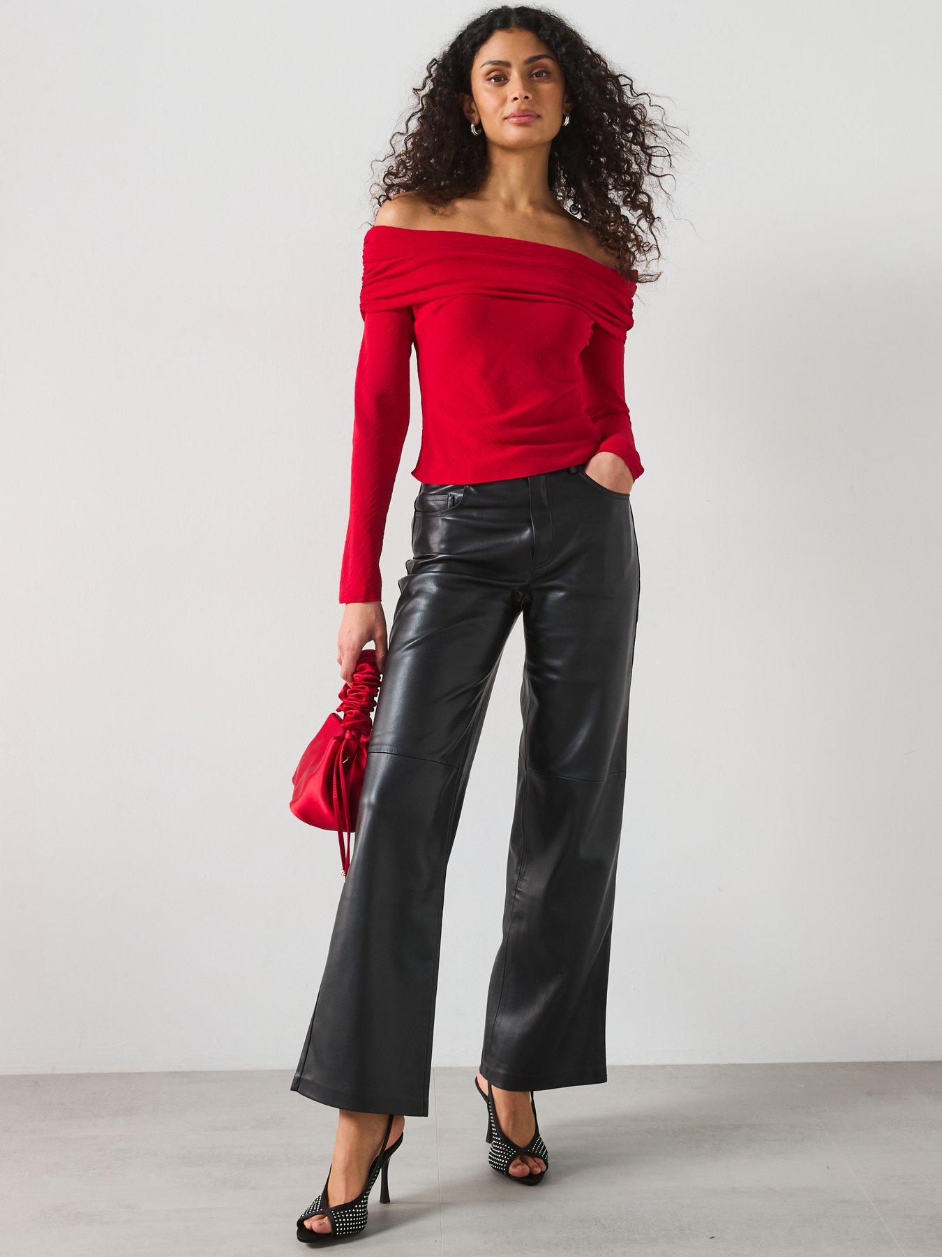 mango-faux-leather-trousers-blackback