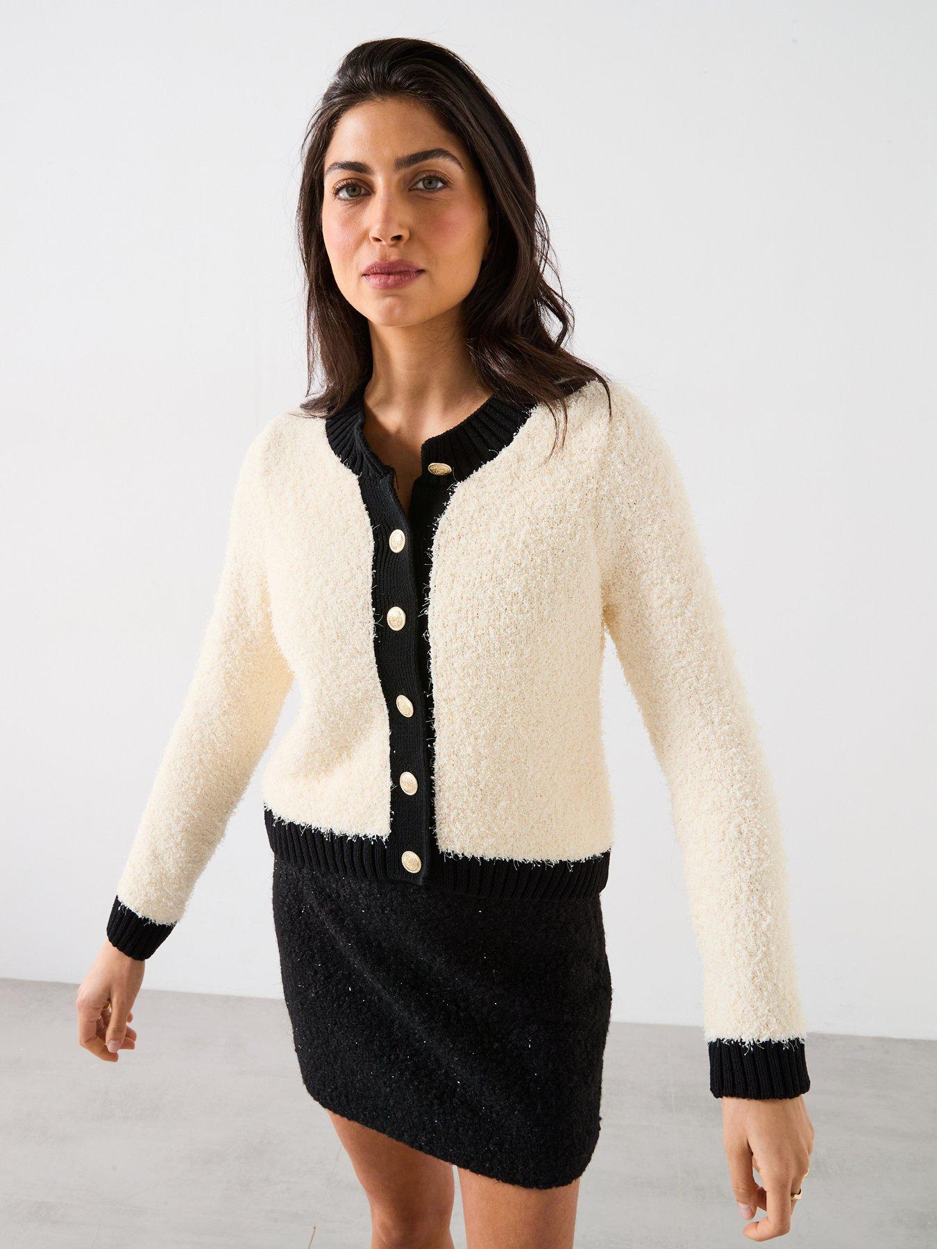 mango-button-cardigan--monochrome