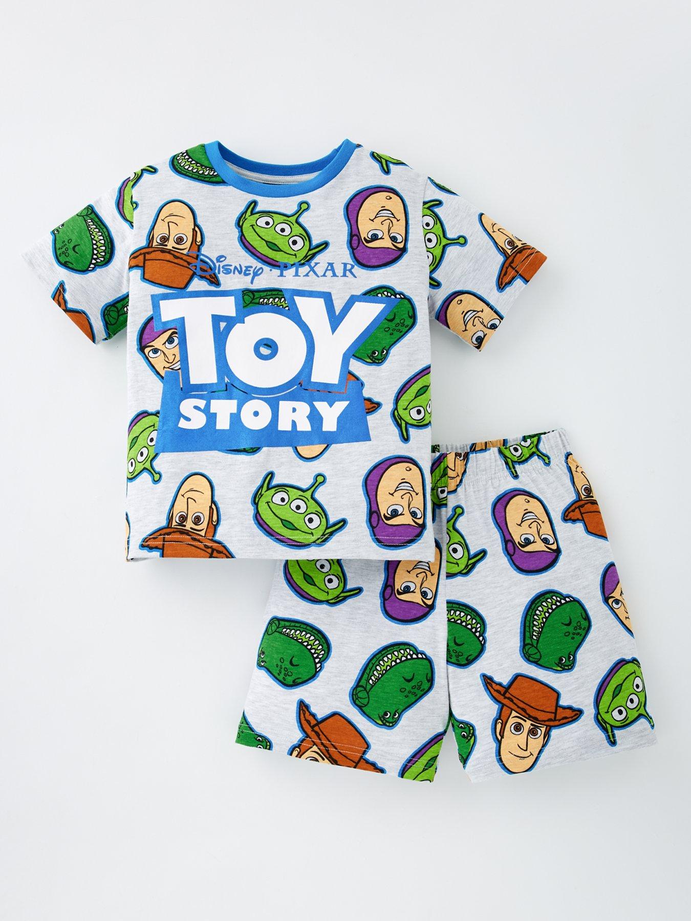 Image of Toy Story Printed Short Pyjamas - Grey