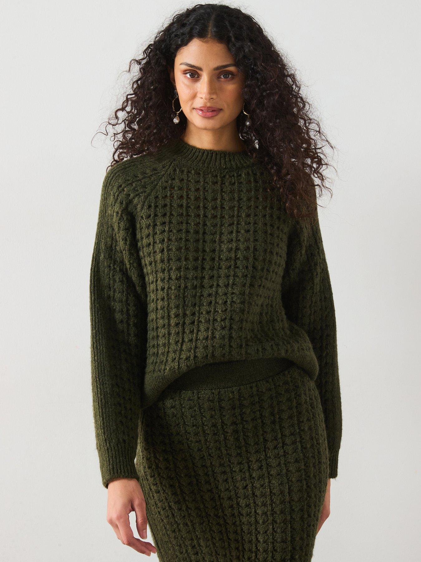 mango-knitted-jumper-co-ord-khaki