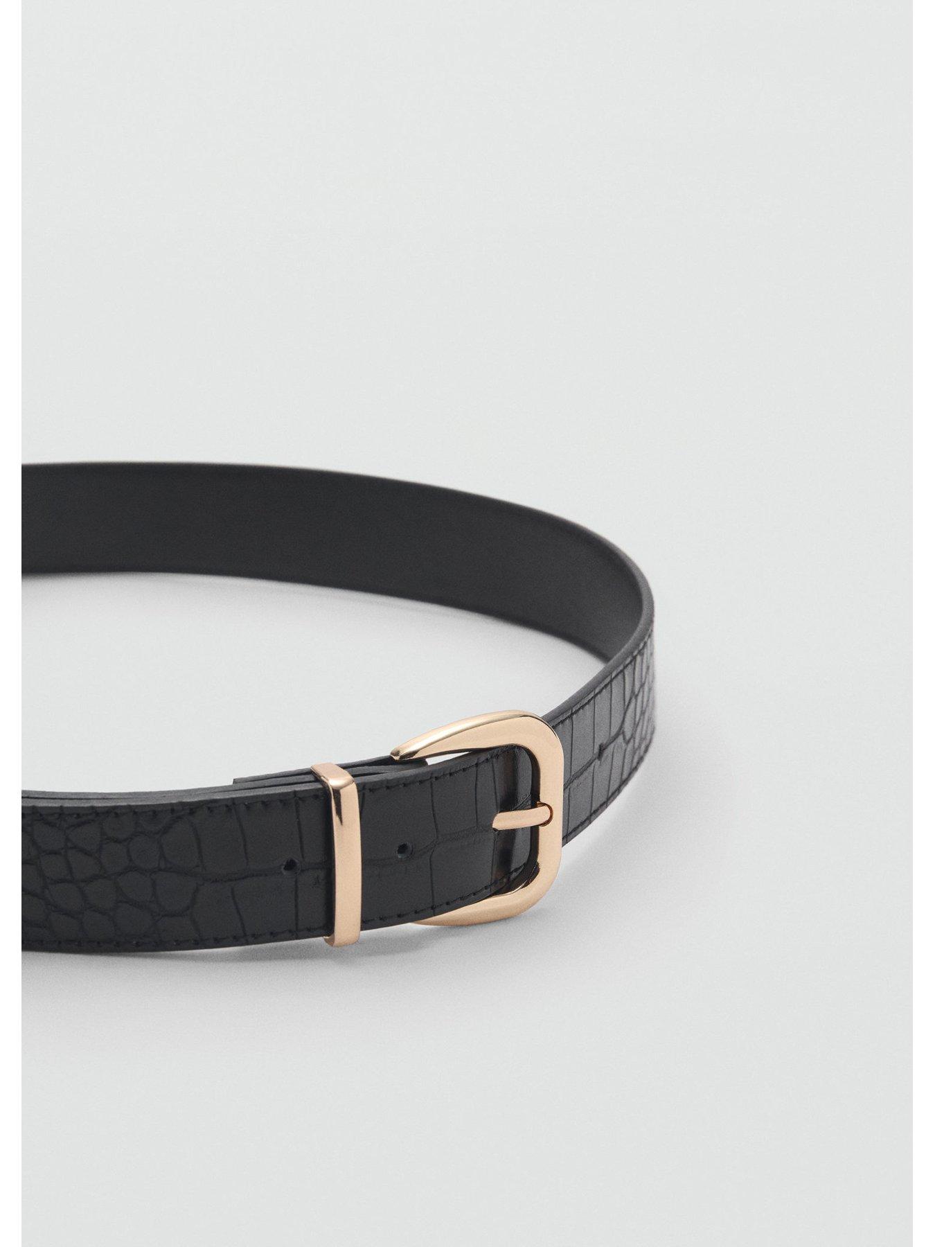 mango-crocodile-effect-belt--blackstillFront