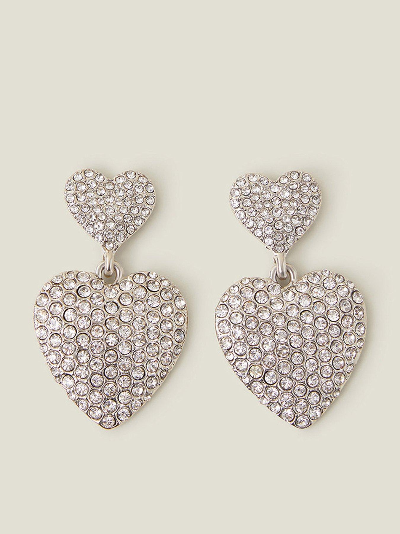 accessorize-pave-double-heart-earrings