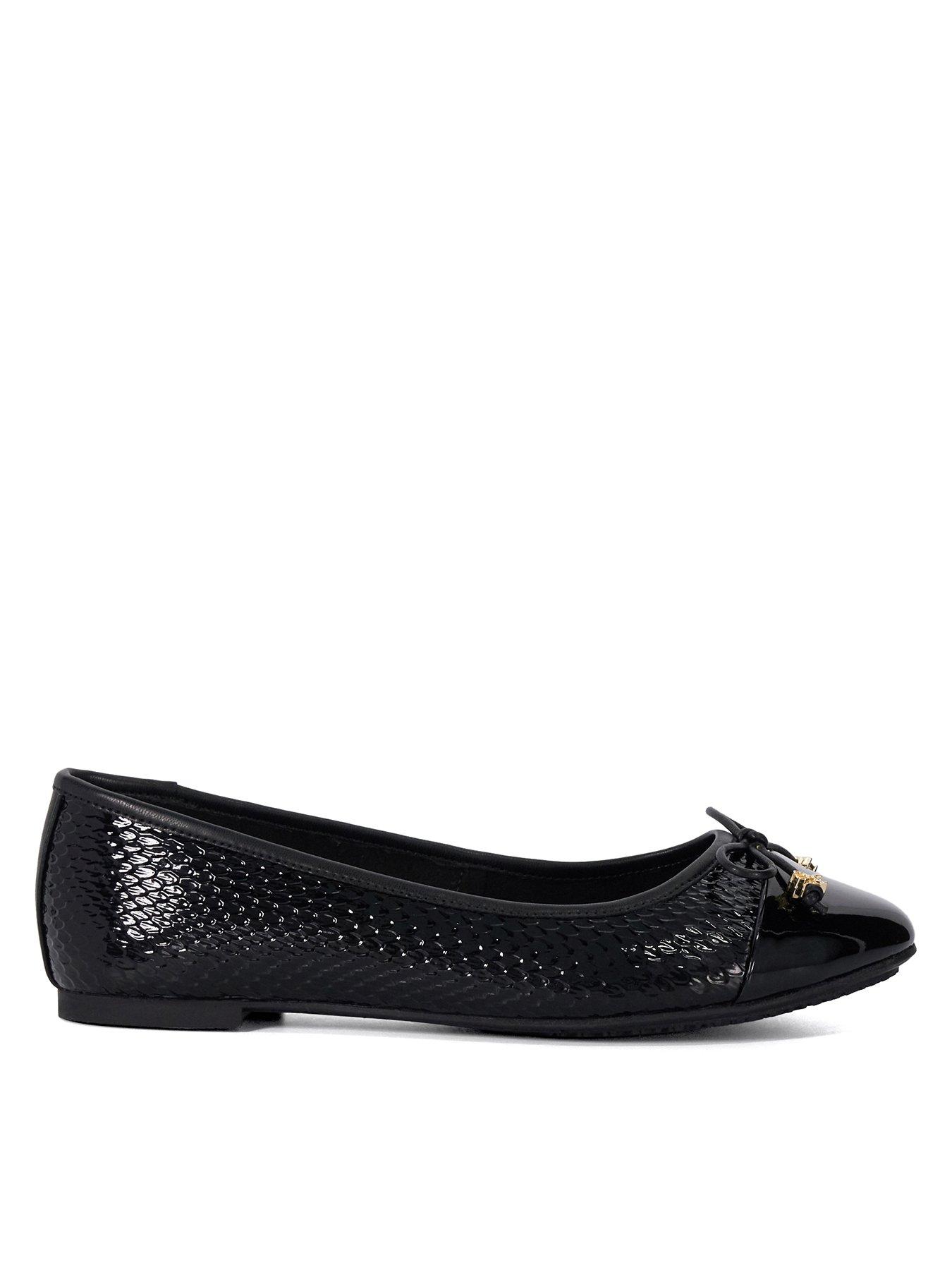 dune-london-hallo-charm-detail-ballet-shoes-blackfront