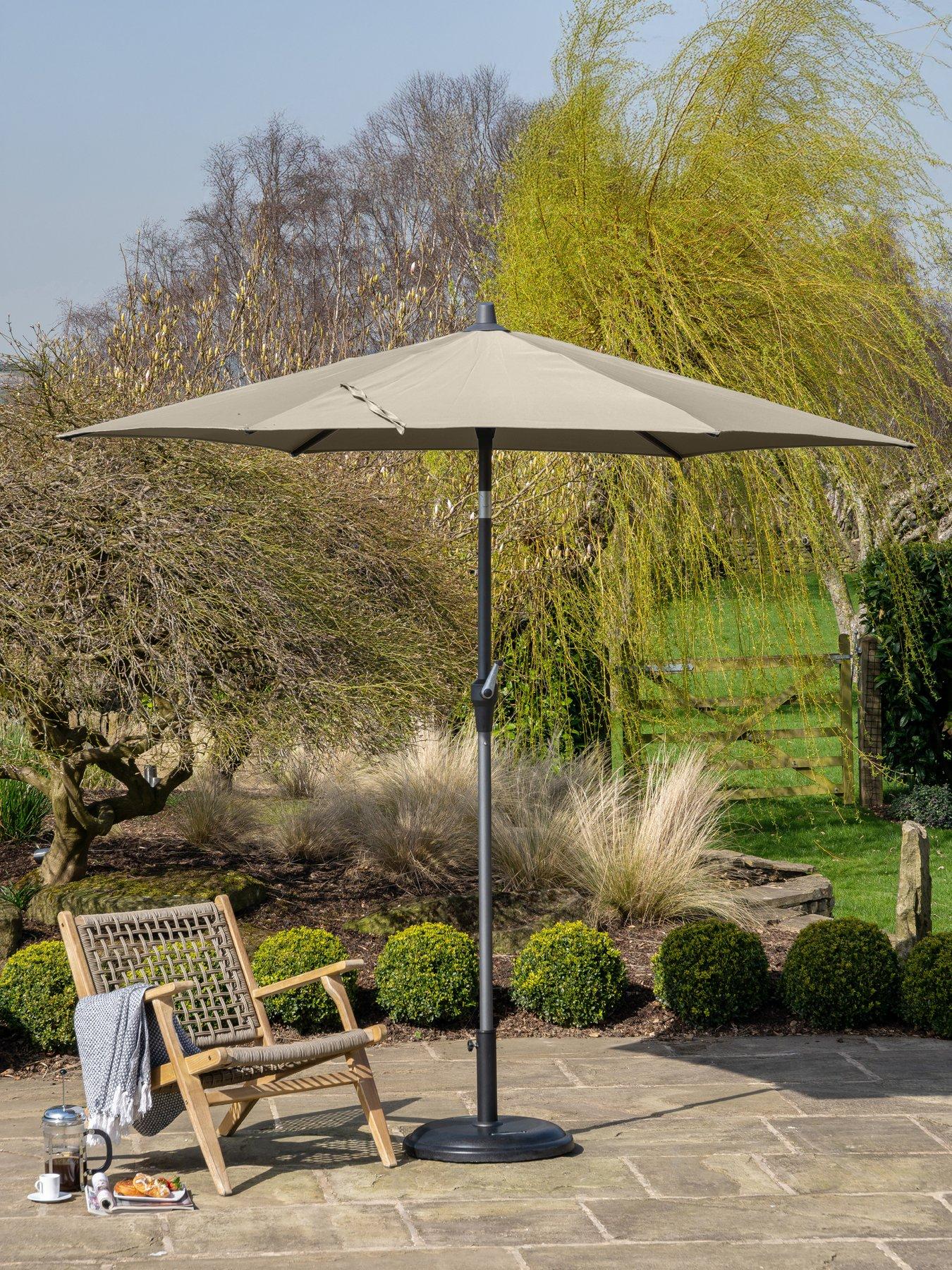 Image 1 of 6 of Pacific Lifestyle Riva 2.5m Round Champagne Parasol