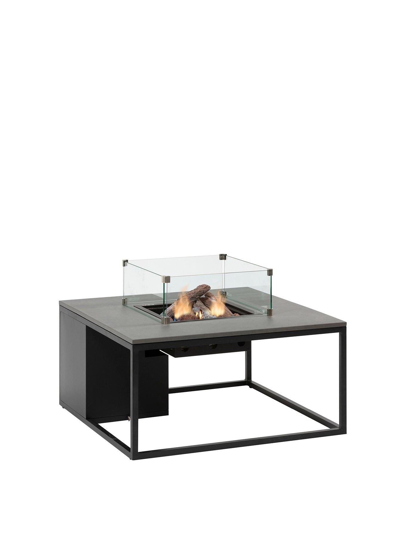 Image 2 of 6 of COSI Cosiloft 100 Black and Grey Fire Pit Table