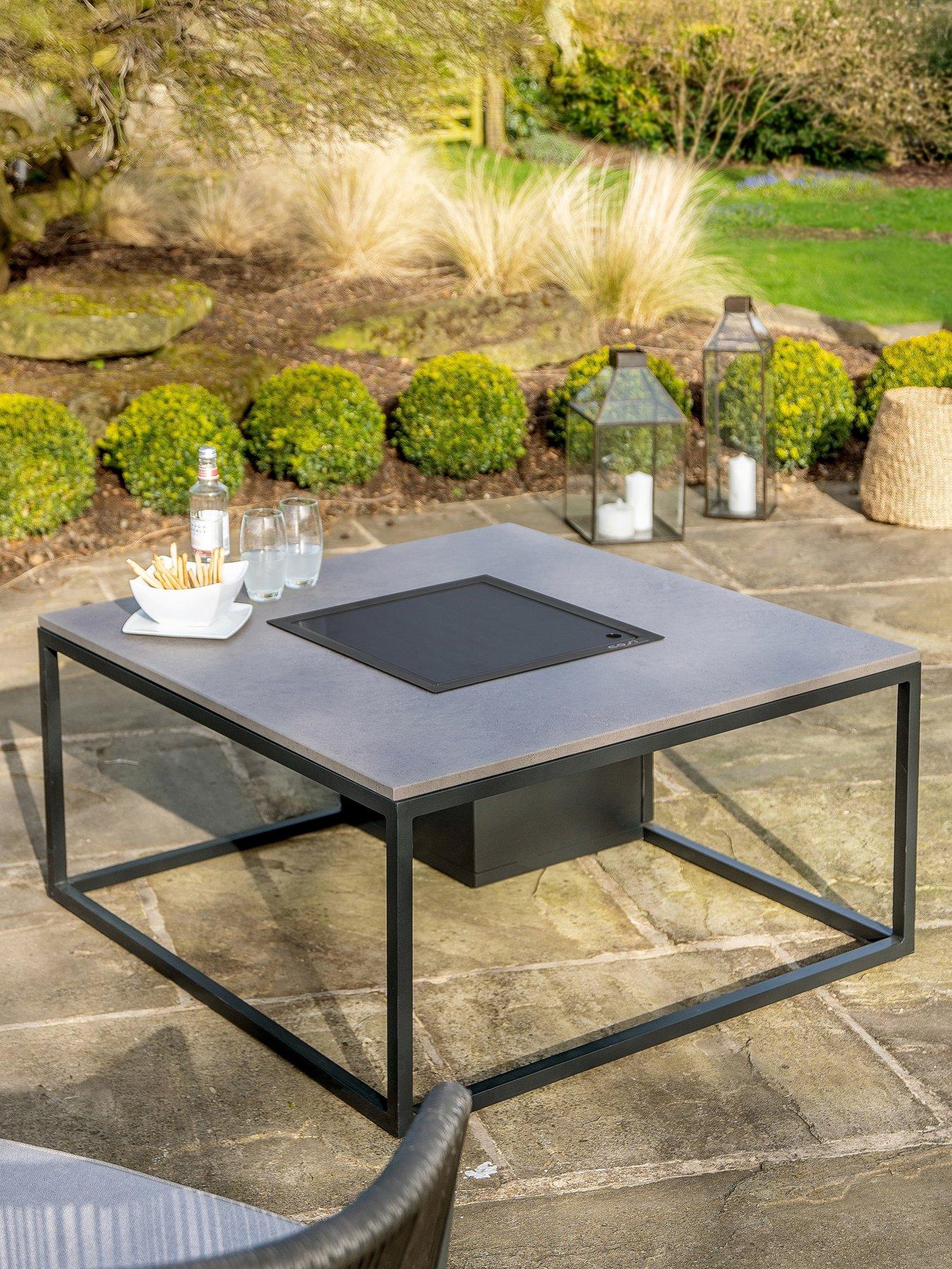 Image 3 of 6 of COSI Cosiloft 100 Black and Grey Fire Pit Table