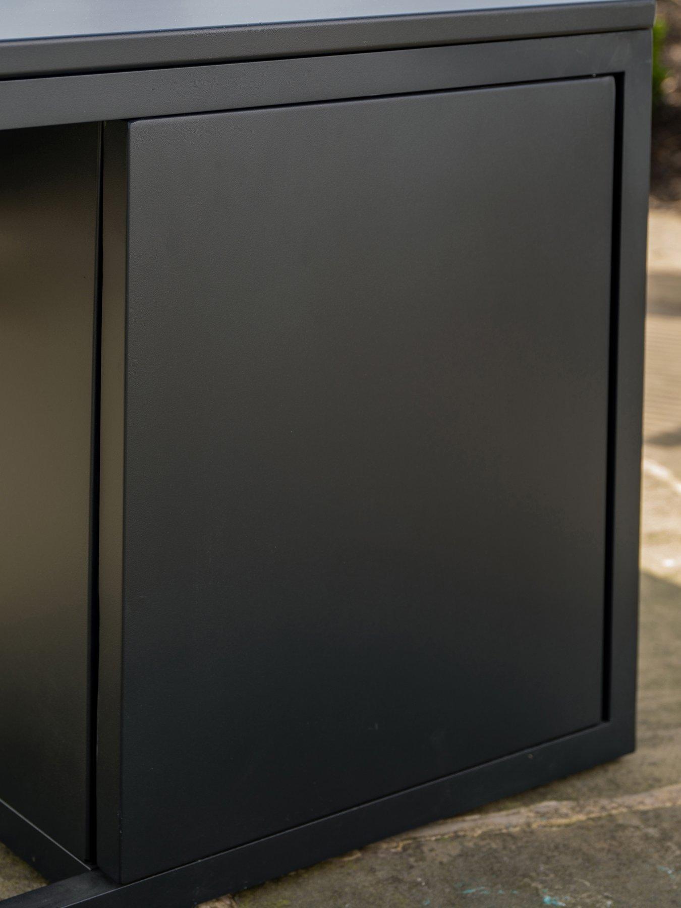 Image 5 of 6 of COSI Cosiloft 100 Black and Grey Fire Pit Table