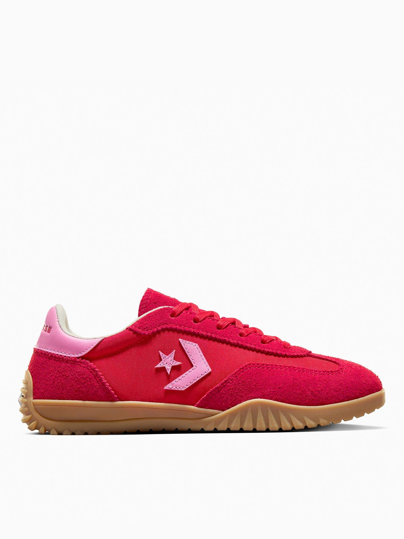 Converse Women's Run Star Trainer - Red/Pink/Egret