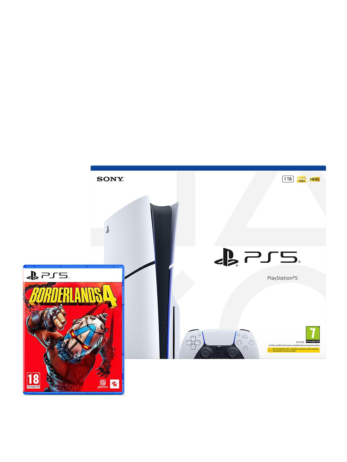Image 1 of 8 of Playstation PlayStation&reg;5 Disc Console &ndash; 1TB &amp; Borderlands 4