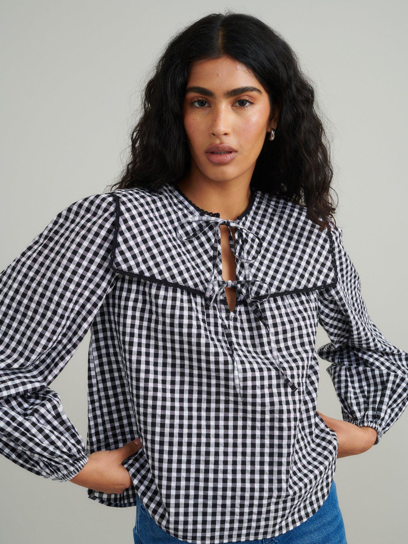 Image 1 of 4 of Nobodys Child Bridy Blouse - Black