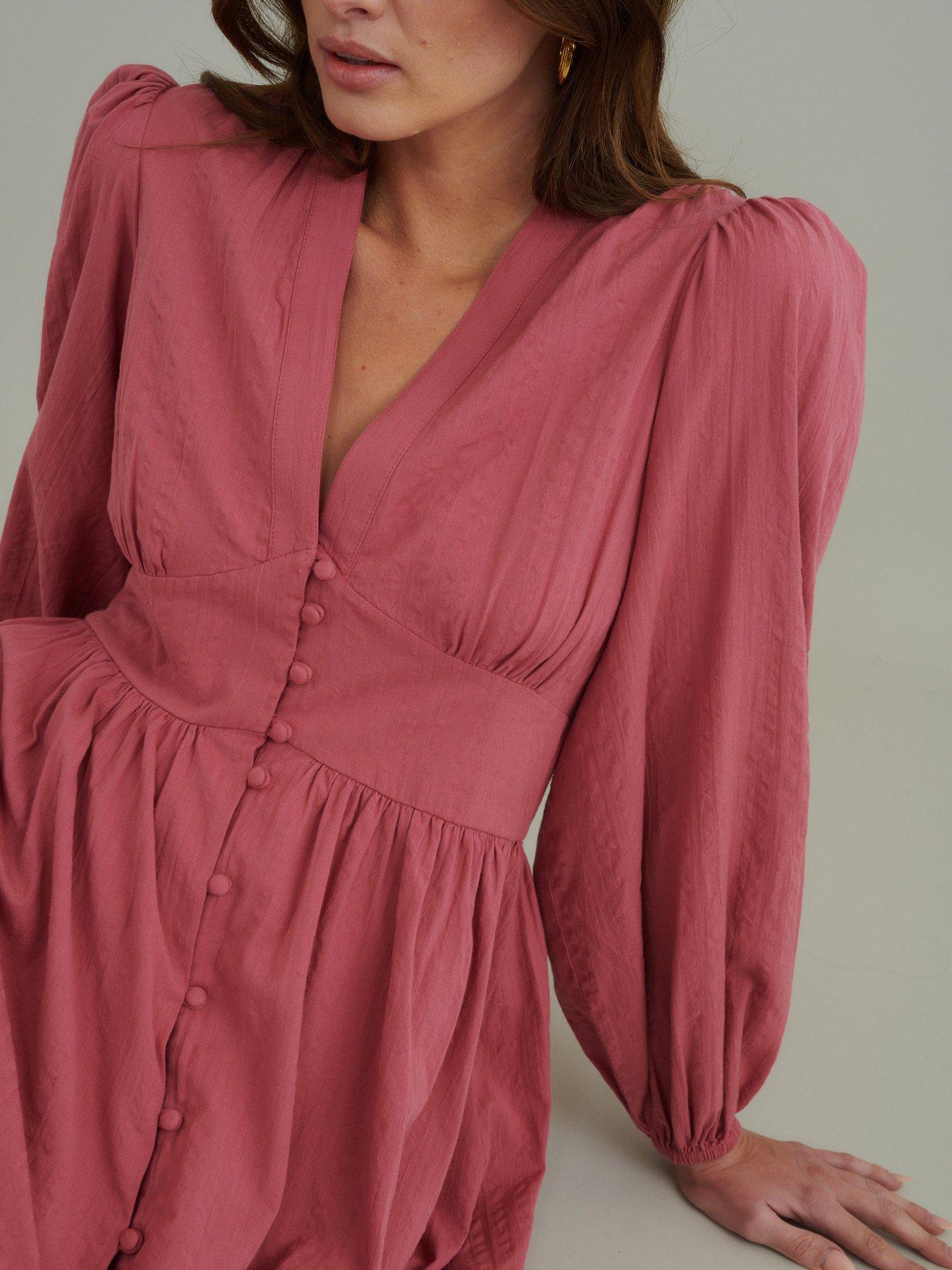 Image 3 of 4 of Nobodys Child Starlight Mini Dress - Pink