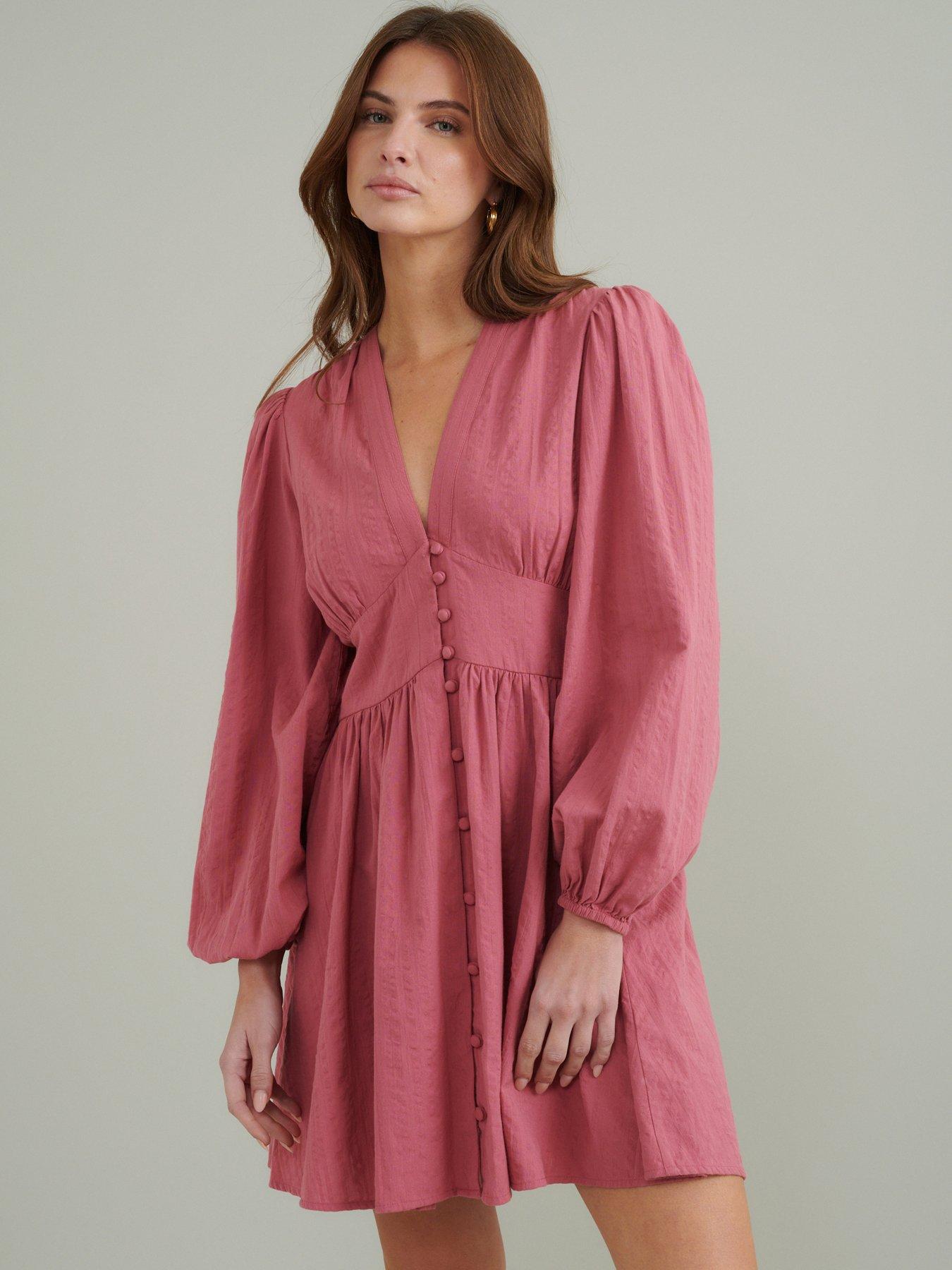 Image 4 of 4 of Nobodys Child Starlight Mini Dress - Pink