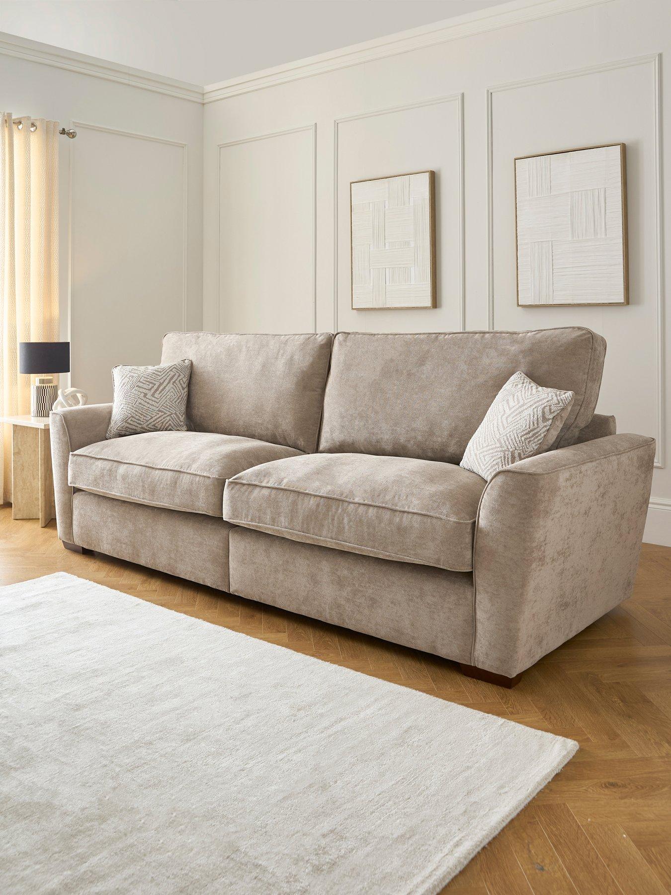 Very Home Treviso 4 Seater Fabric Sofa - Made to Order in the UK