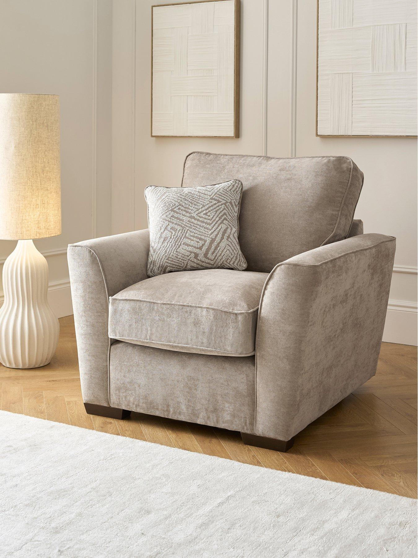 Image 1 of 7 of The Very Collection Treviso Fabric Armchair&nbsp;- Made to Order in the UK