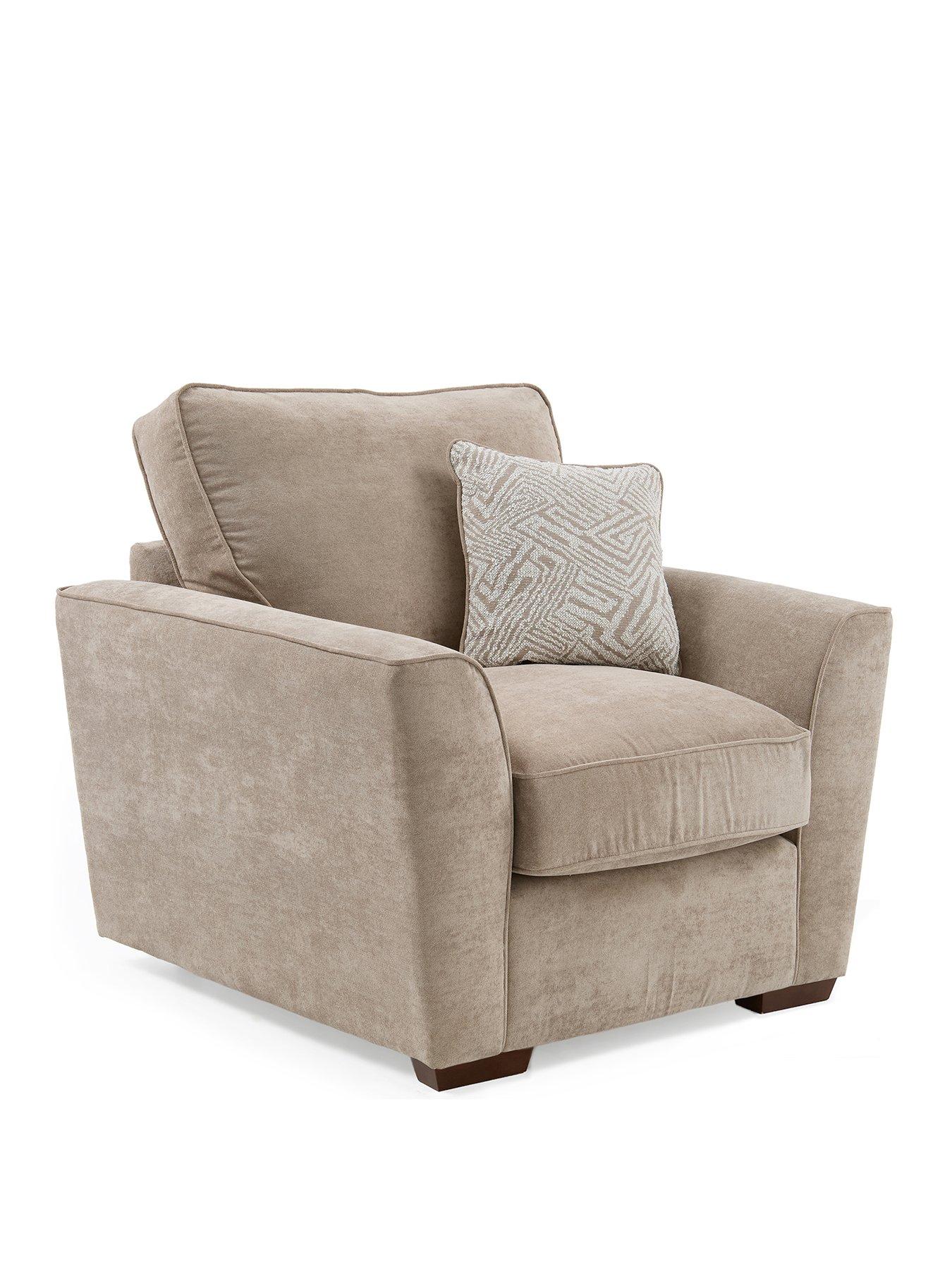 Image 3 of 7 of The Very Collection Treviso Fabric Armchair&nbsp;- Made to Order in the UK
