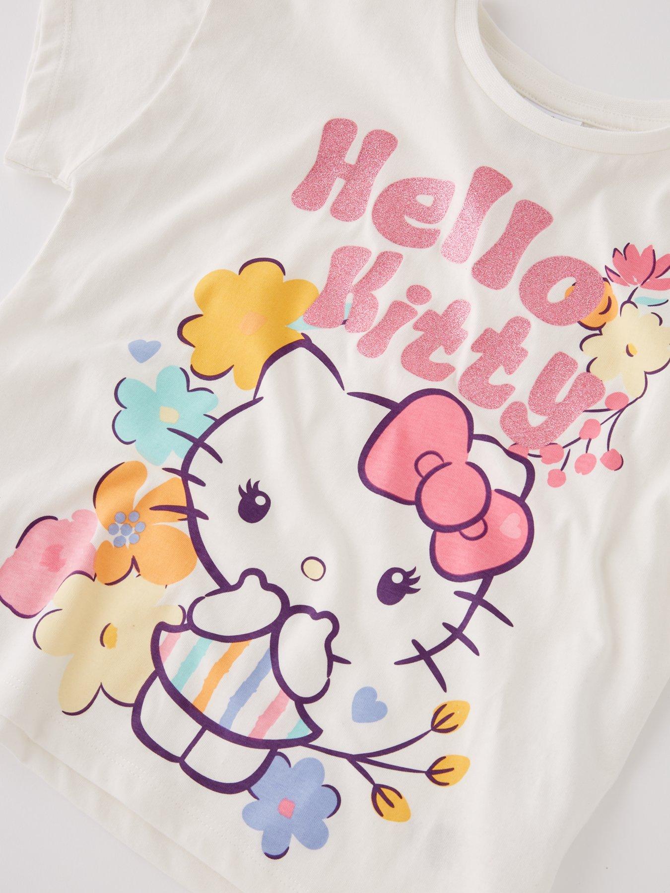 hello-kitty-hello-kitty-short-sleeve-striped-pyjamas-multioutfit