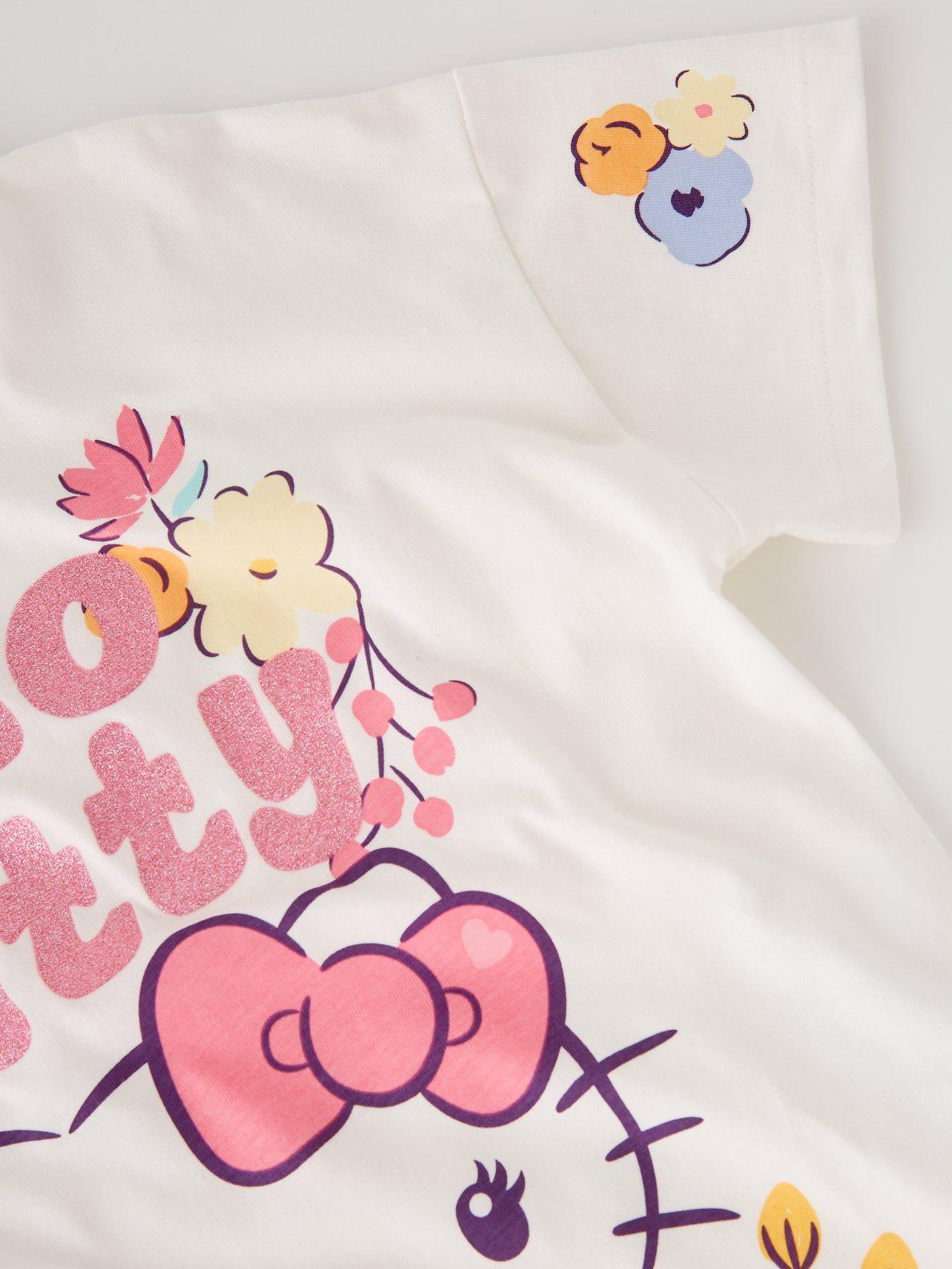 hello-kitty-hello-kitty-short-sleeve-striped-pyjamas-multidetail