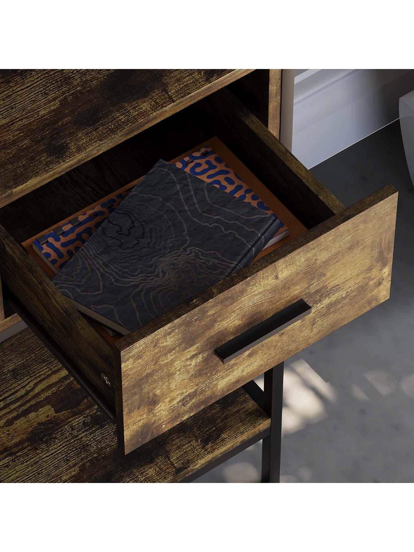 vida-designs-brooklyn-3-drawer-console-table-dark-oakoutfit