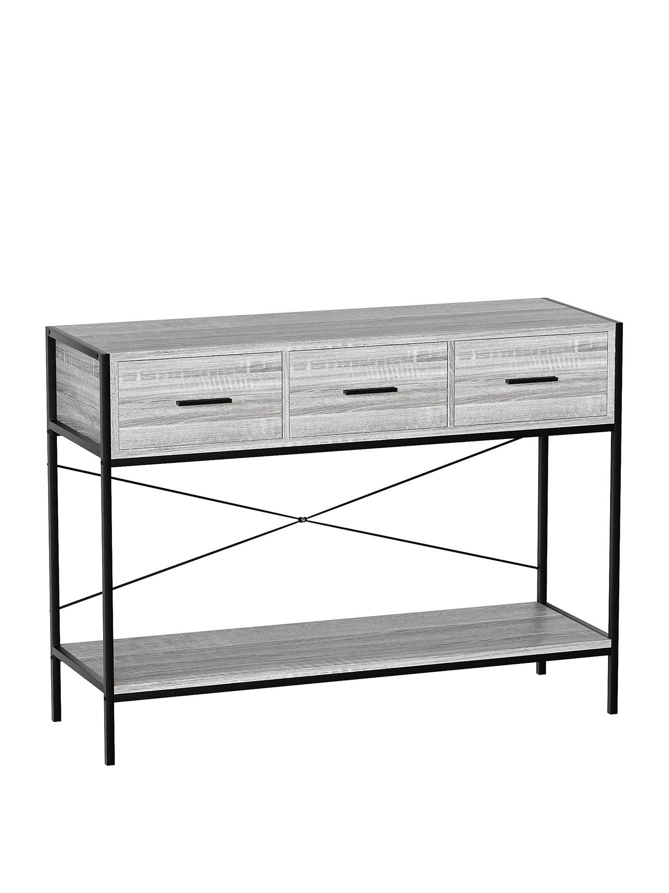 vida-designs-brooklyn-3-drawer-console-table-grey-oakstillFront