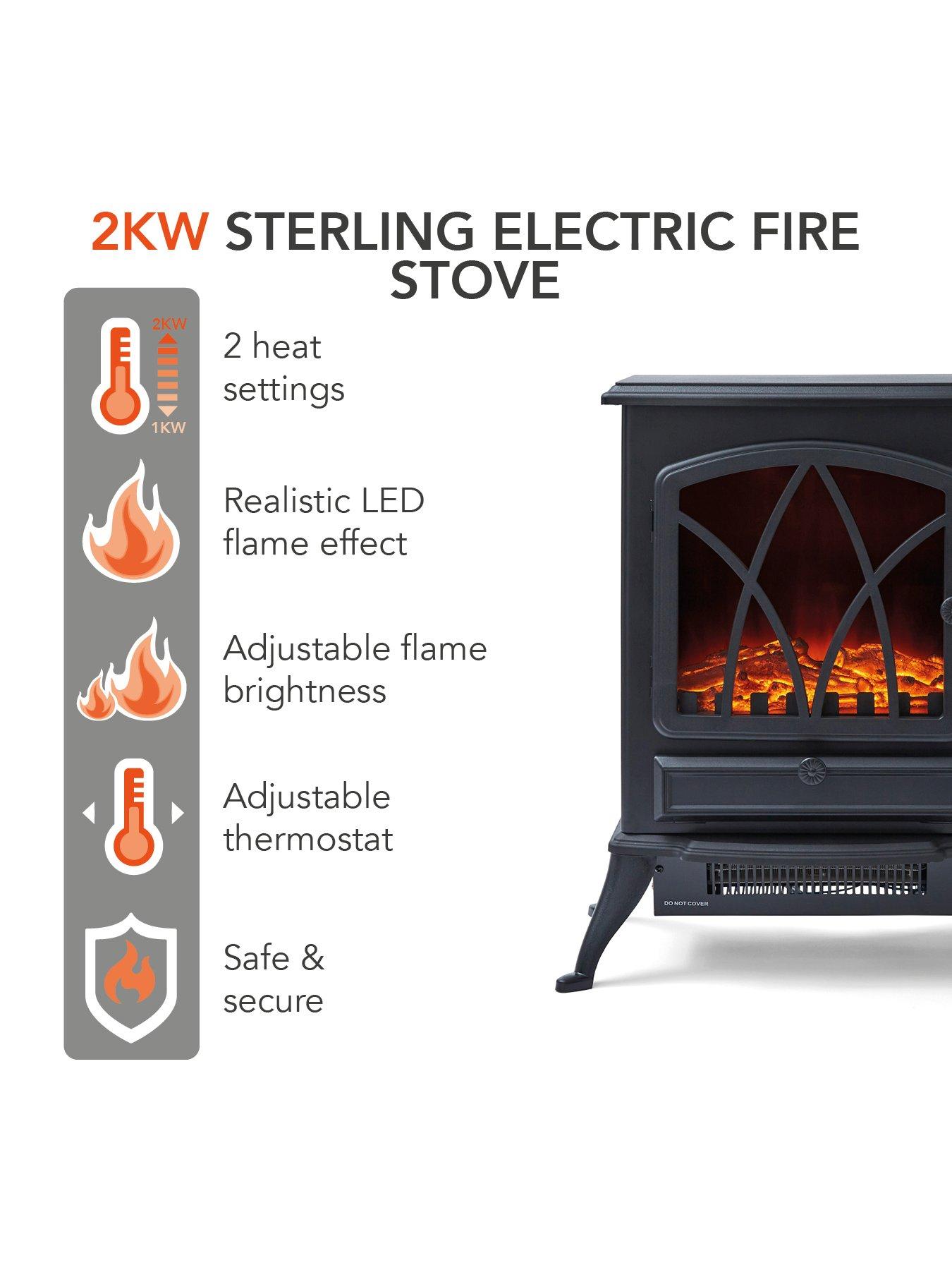 warmlite-2kw-sterling-portable-electric-stove-fire-blackstillFront