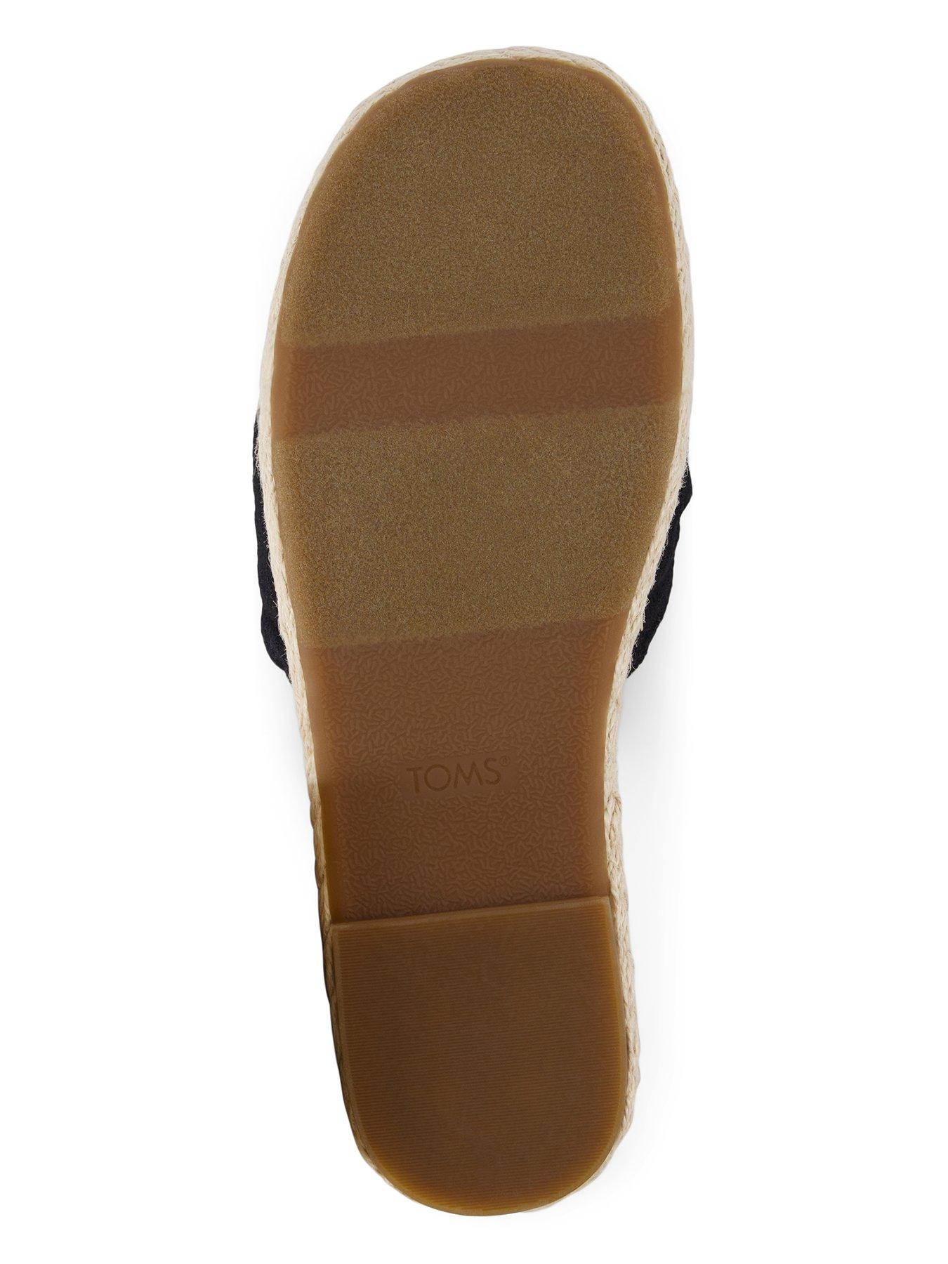 Image 5 of 7 of TOMS Abby Sliders - Black