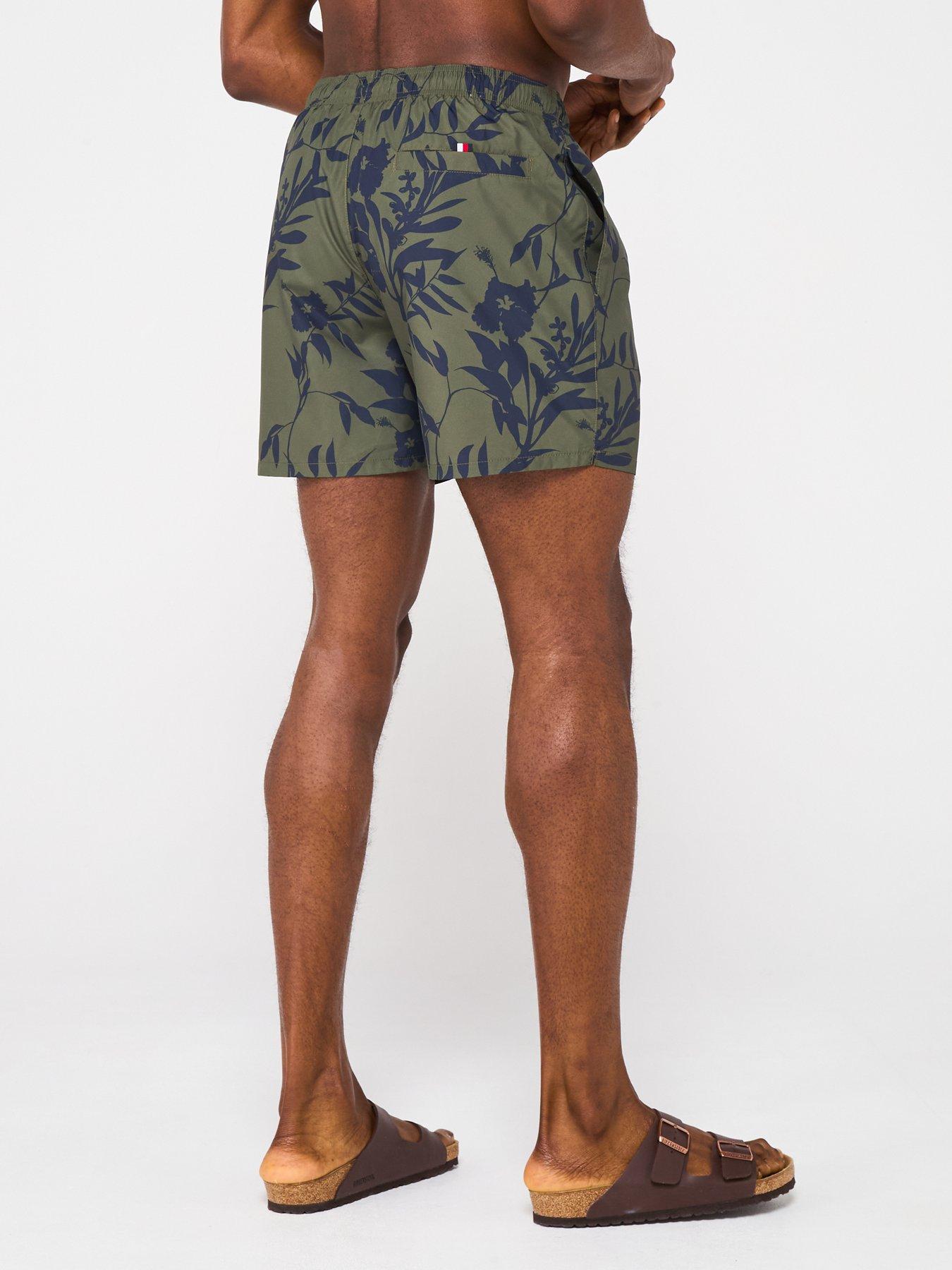 tommy-hilfiger-medium-drawstring-floral-print-swim-shorts-multistillFront