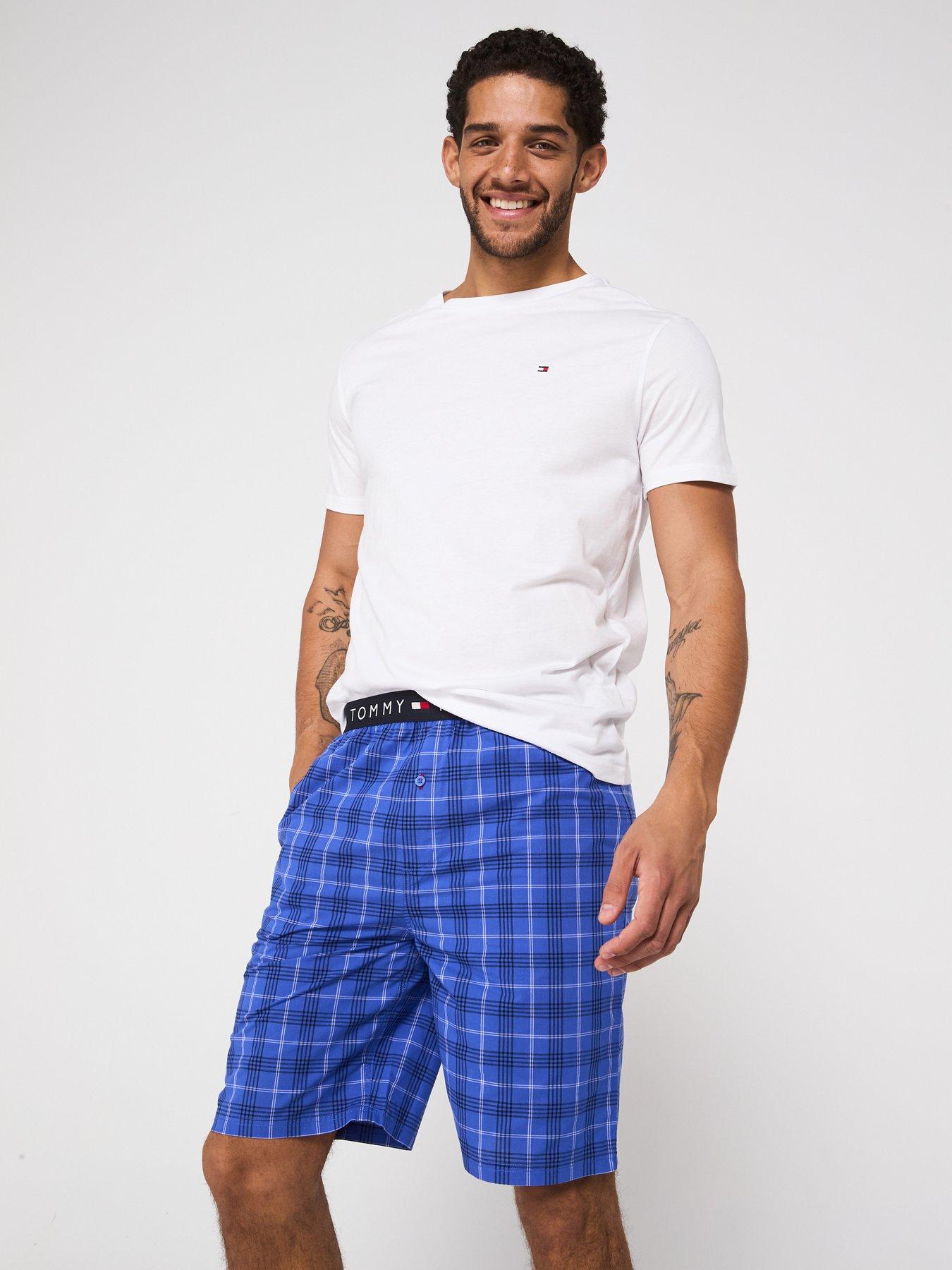 undefined Tommy Hilfiger Short Sleeve Woven Print Pyjama Set - Multi