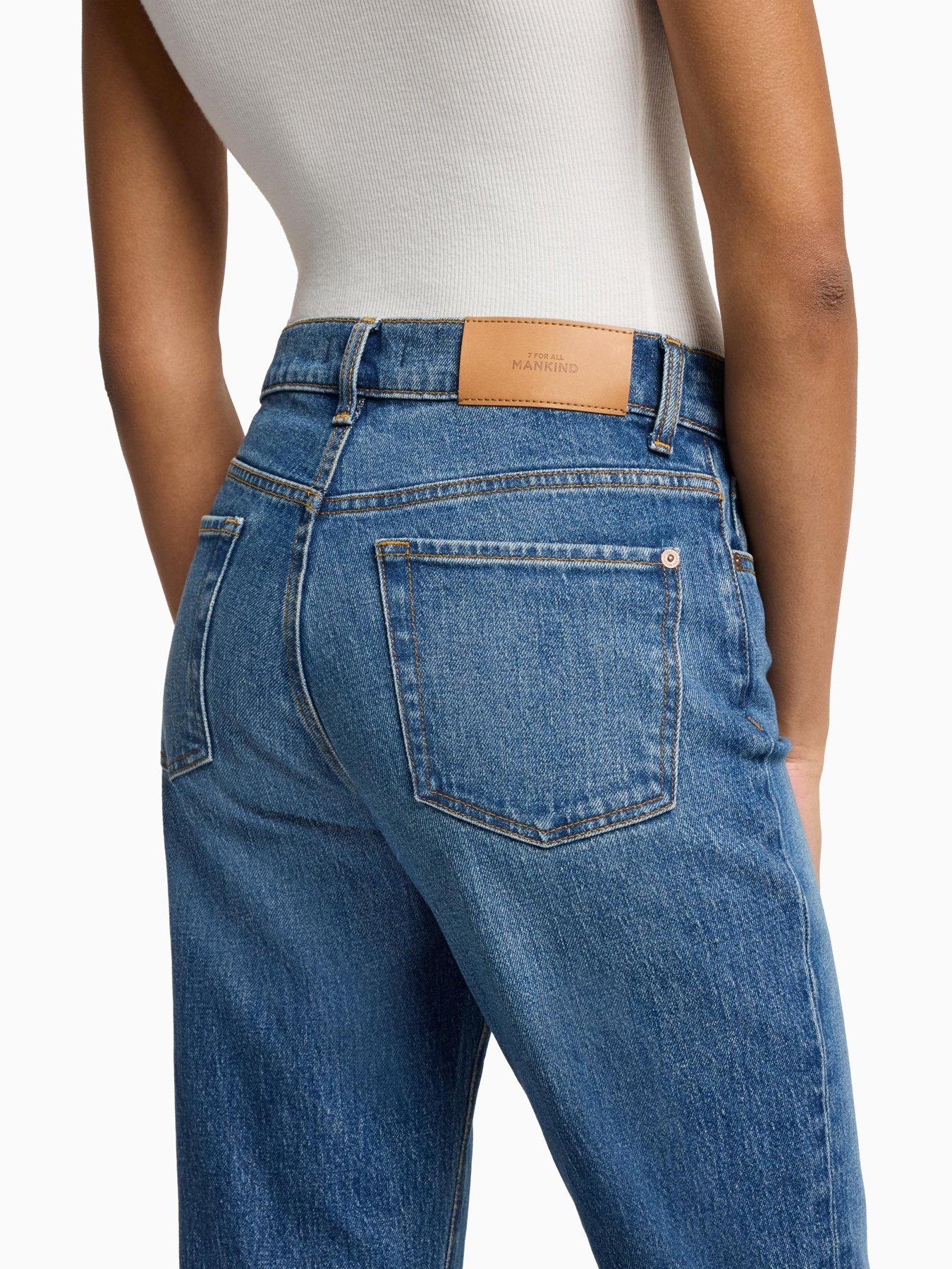 Image 3 of 6 of 7 FOR ALL MANKIND Logan Stovepipe Jasper Jeans - Mid Wash