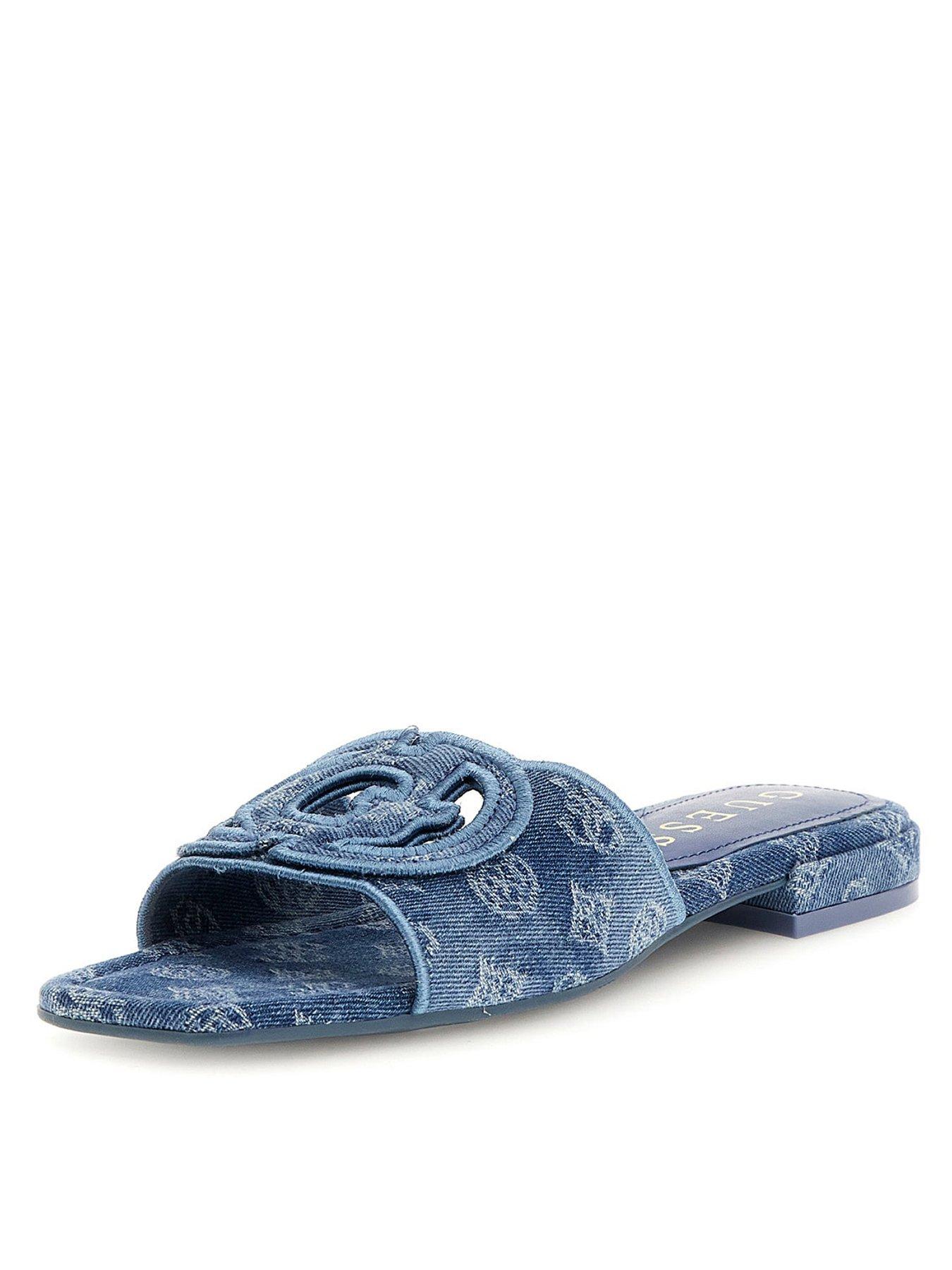 undefined Tarishae 4G Logo Slip On Sandal