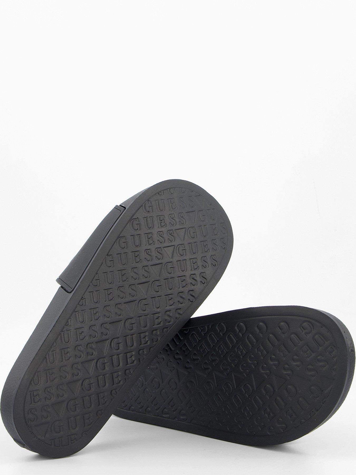 guess-beach-sliders-blackdetail