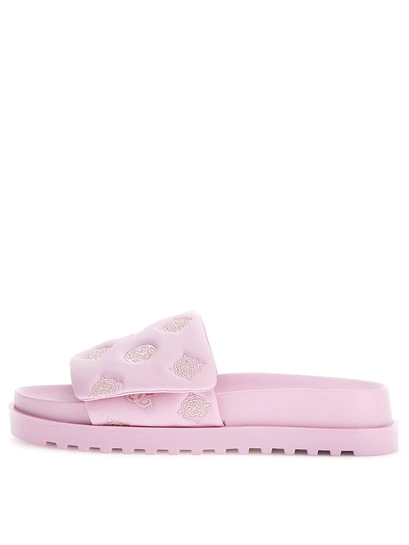 Image 3 of 5 of Guess Fabio2 Puffy Logo Slide