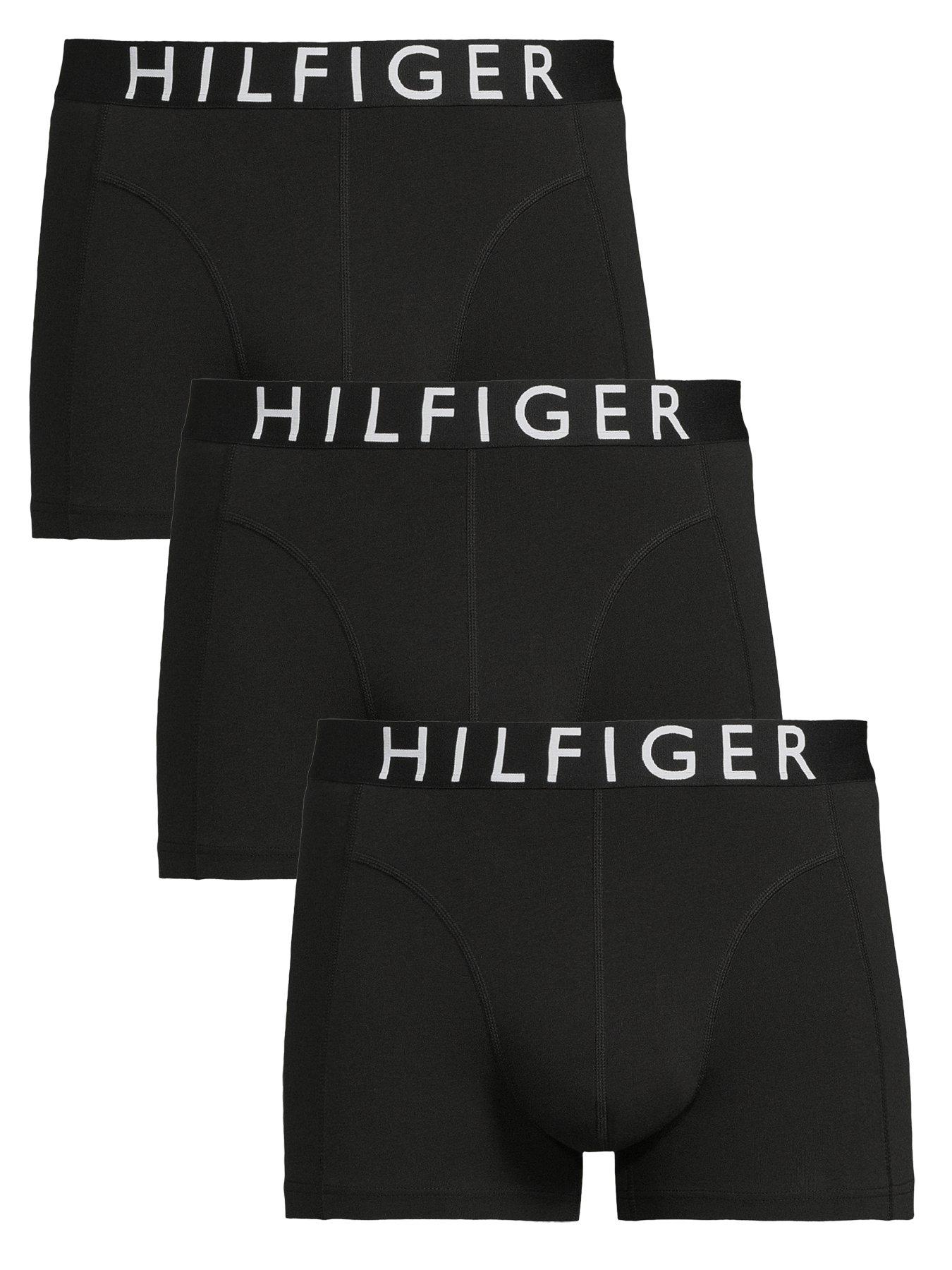 Image 1 of 4 of Tommy Hilfiger 3 Pack Trunks - Black