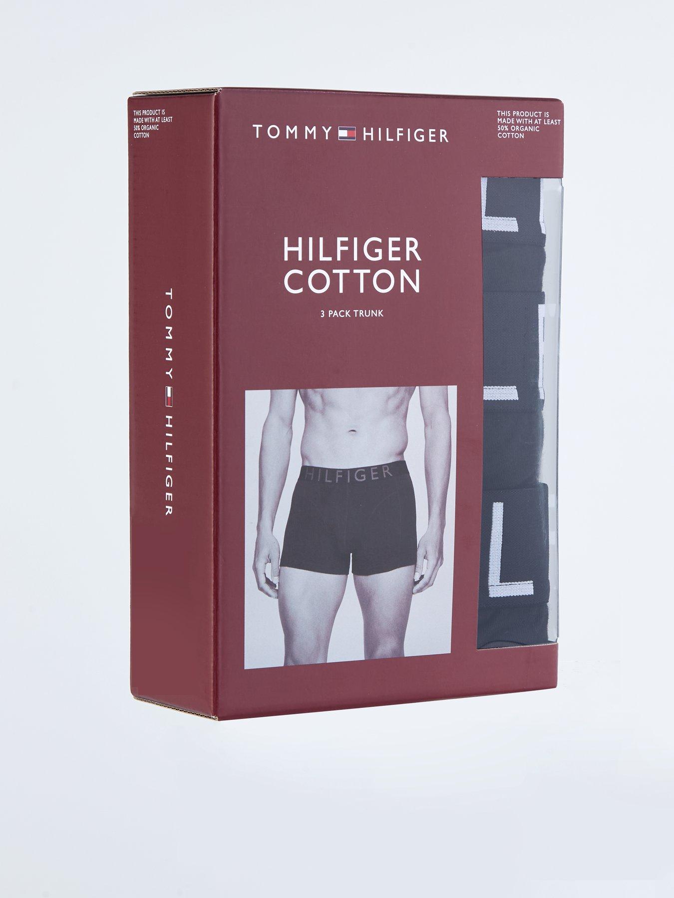 Image 4 of 4 of Tommy Hilfiger 3 Pack Trunks - Black