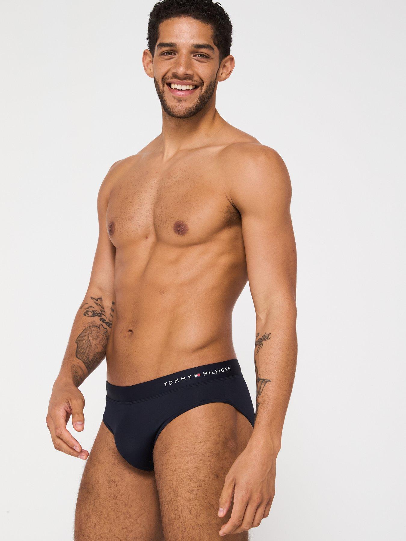 Image 4 of 5 of Tommy Hilfiger Swimming Trunks - Navy
