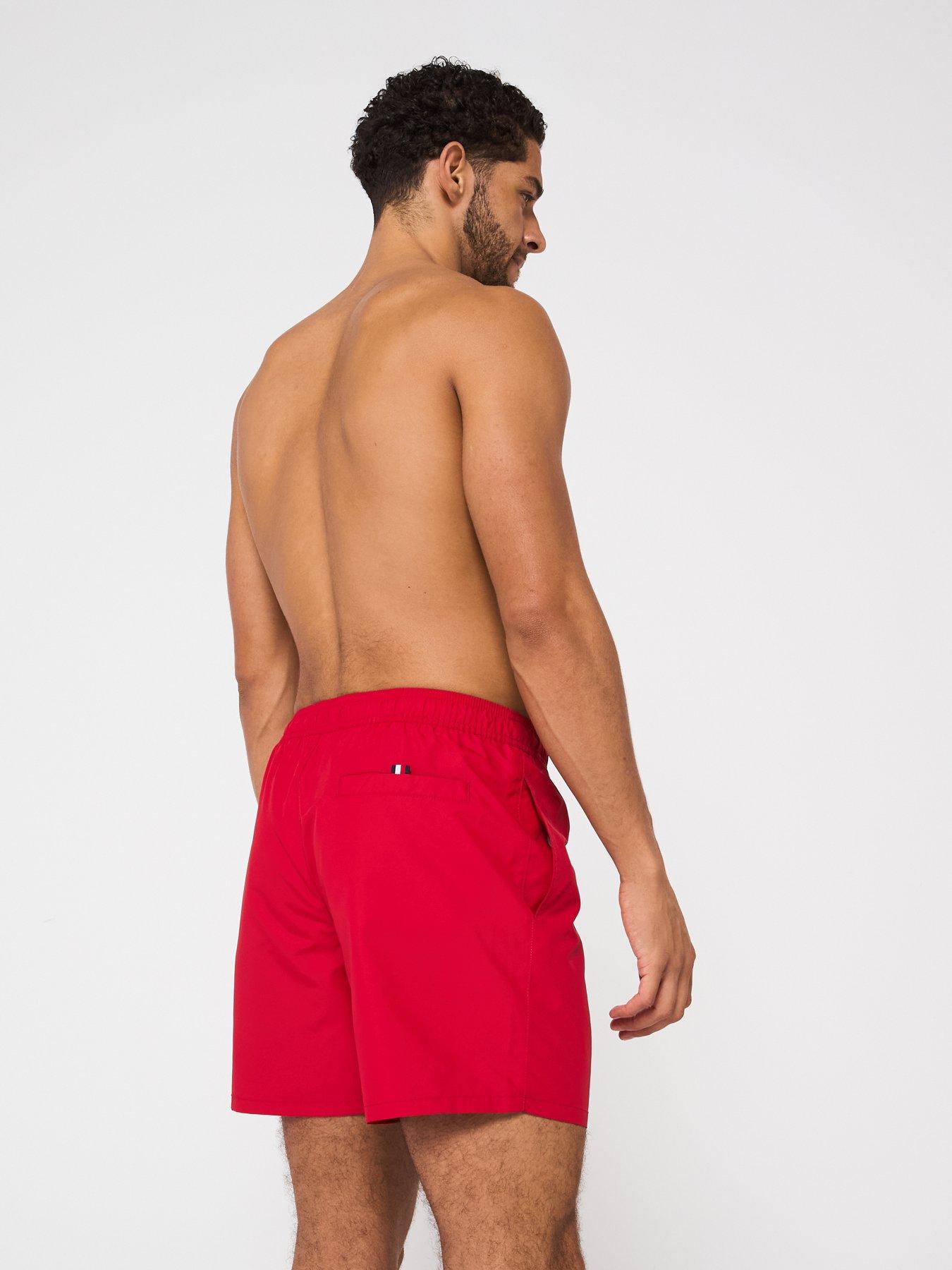 tommy-hilfiger-medium-drawstring-swim-shorts-reddetail