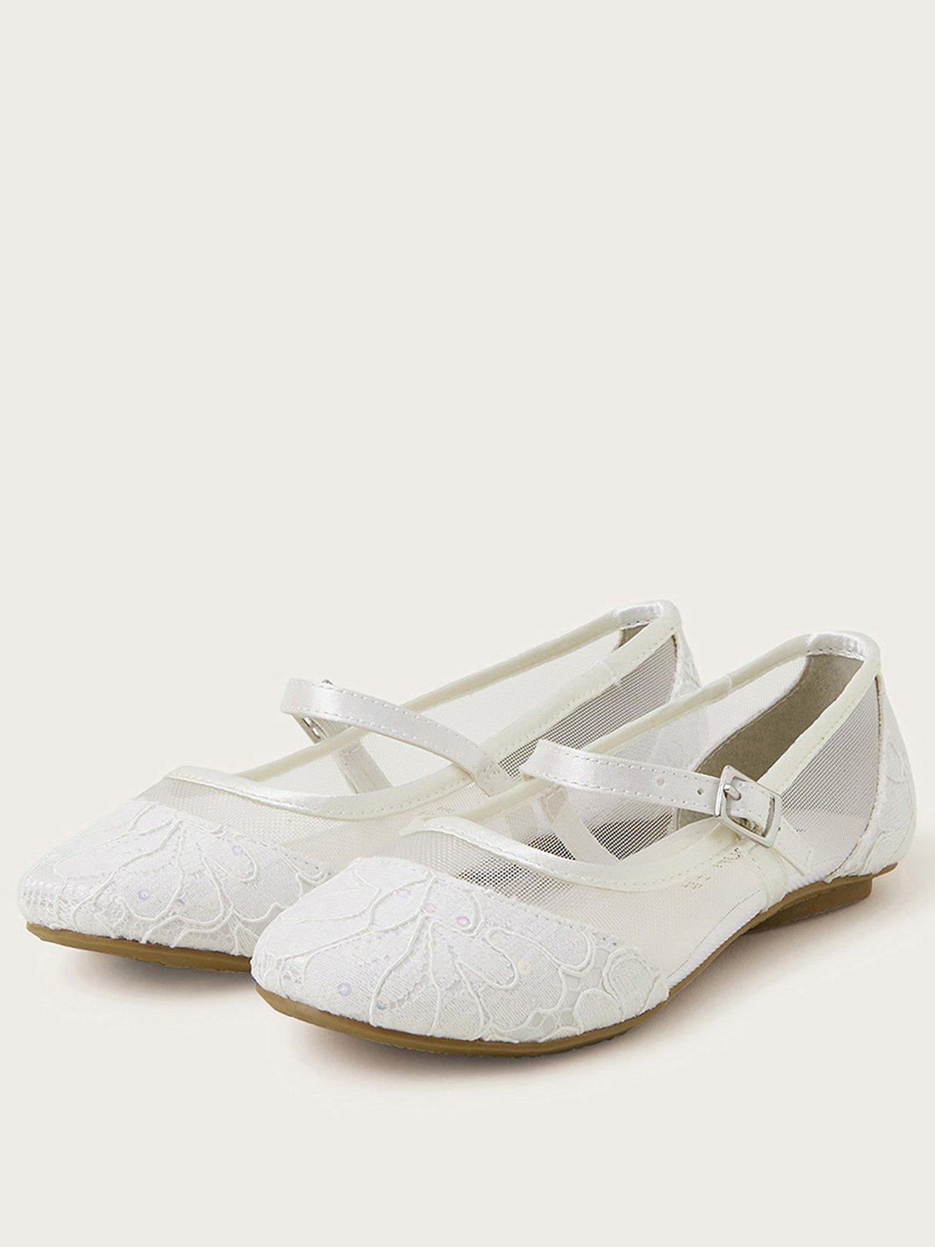 monsoon-girls-communion-lace-ballerina-flats-whitestillFront