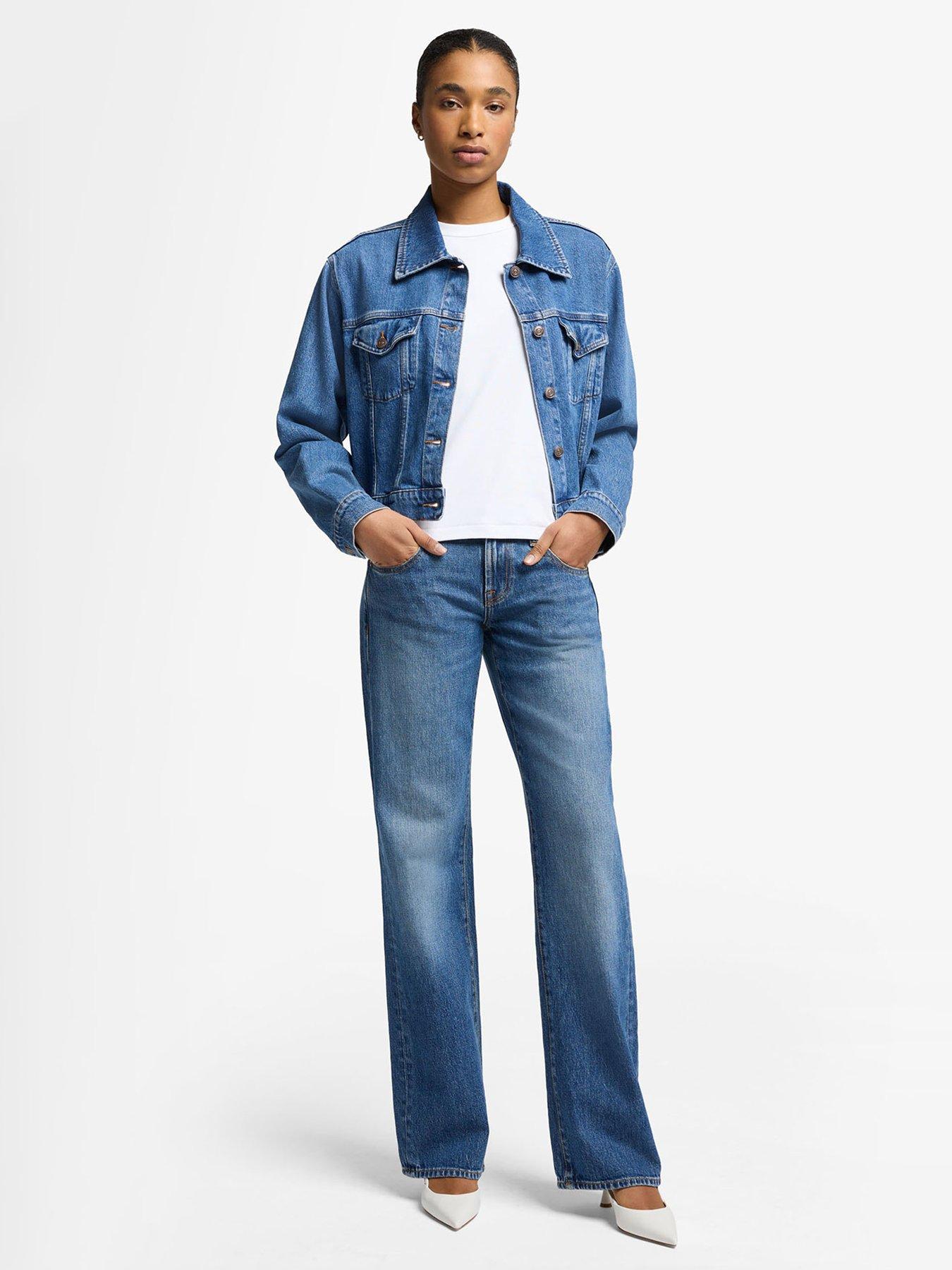 undefined Nellie Weekend Denim Jacket - Blue