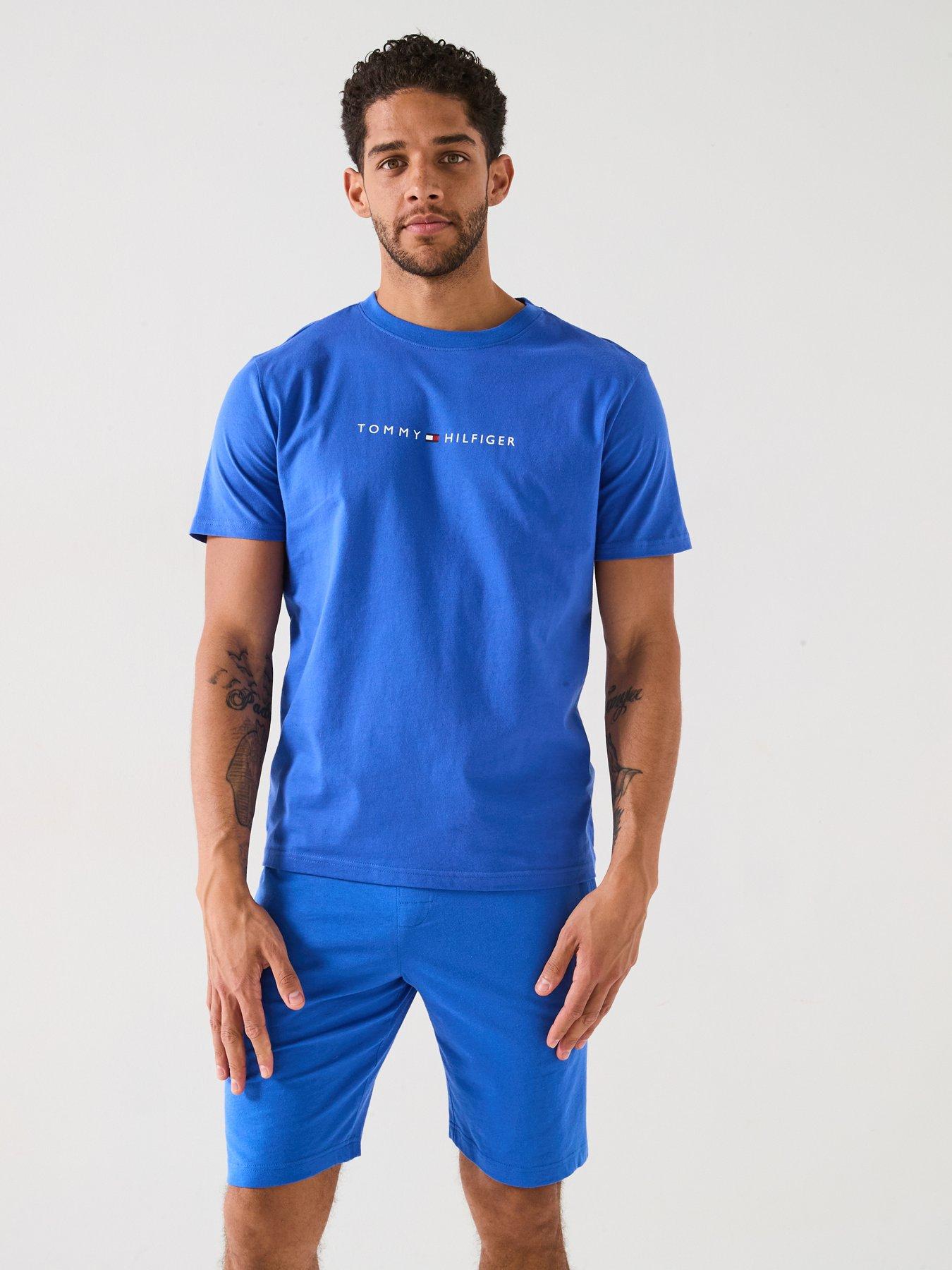 undefined Tommy Hilfiger Short Sleeve Loungewear T-shirt - Blue
