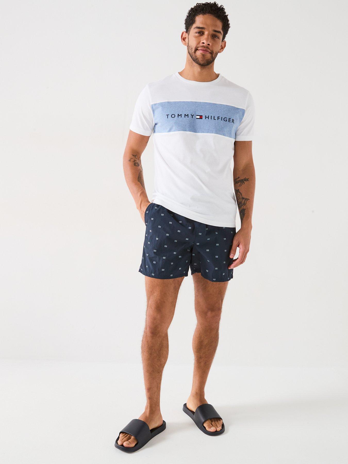 tommy-hilfiger-medium-drawstring-flag-print-swim-shorts-navyback
